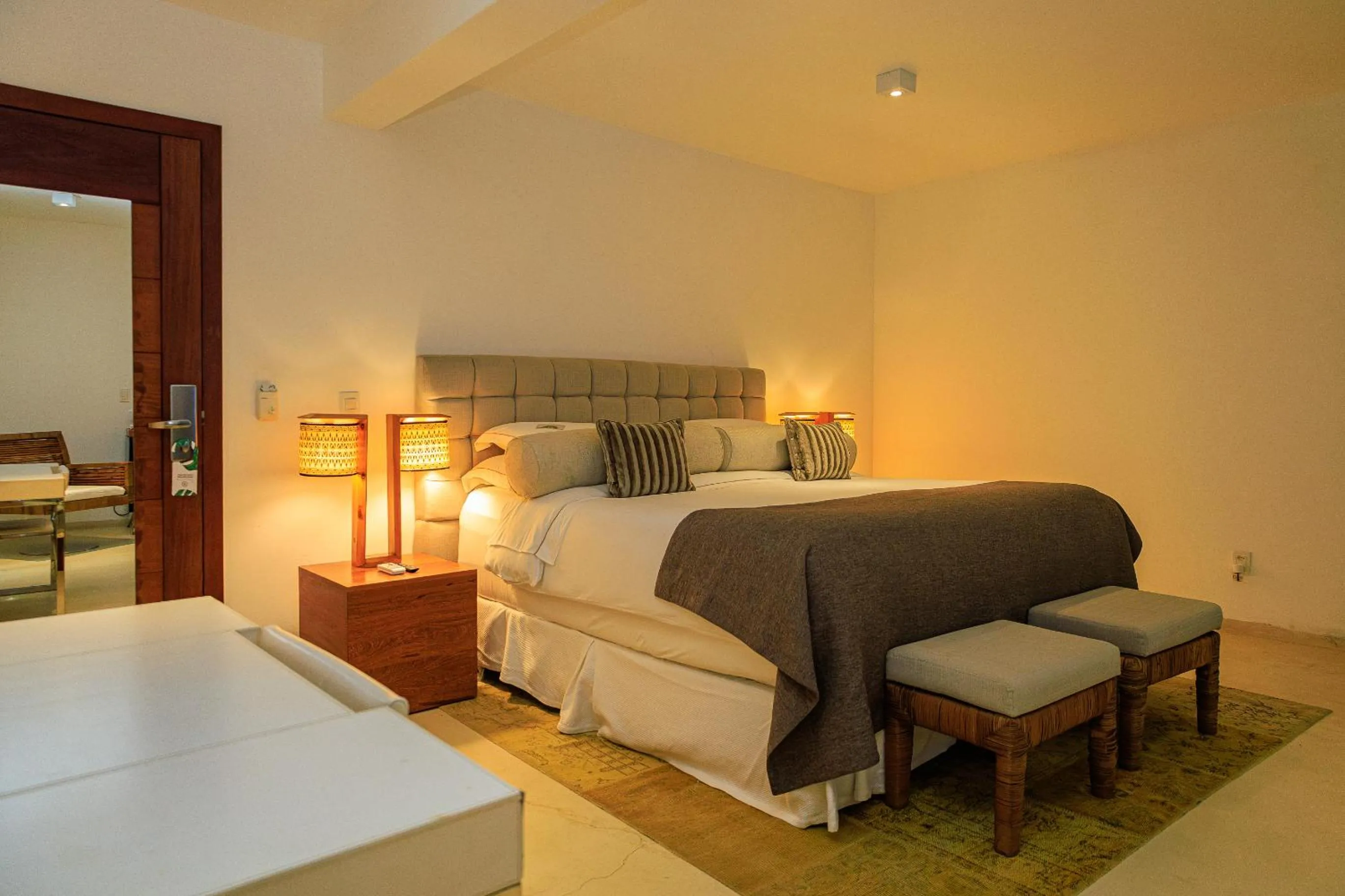 Bed in Campo Bahia Hotel Villas Spa