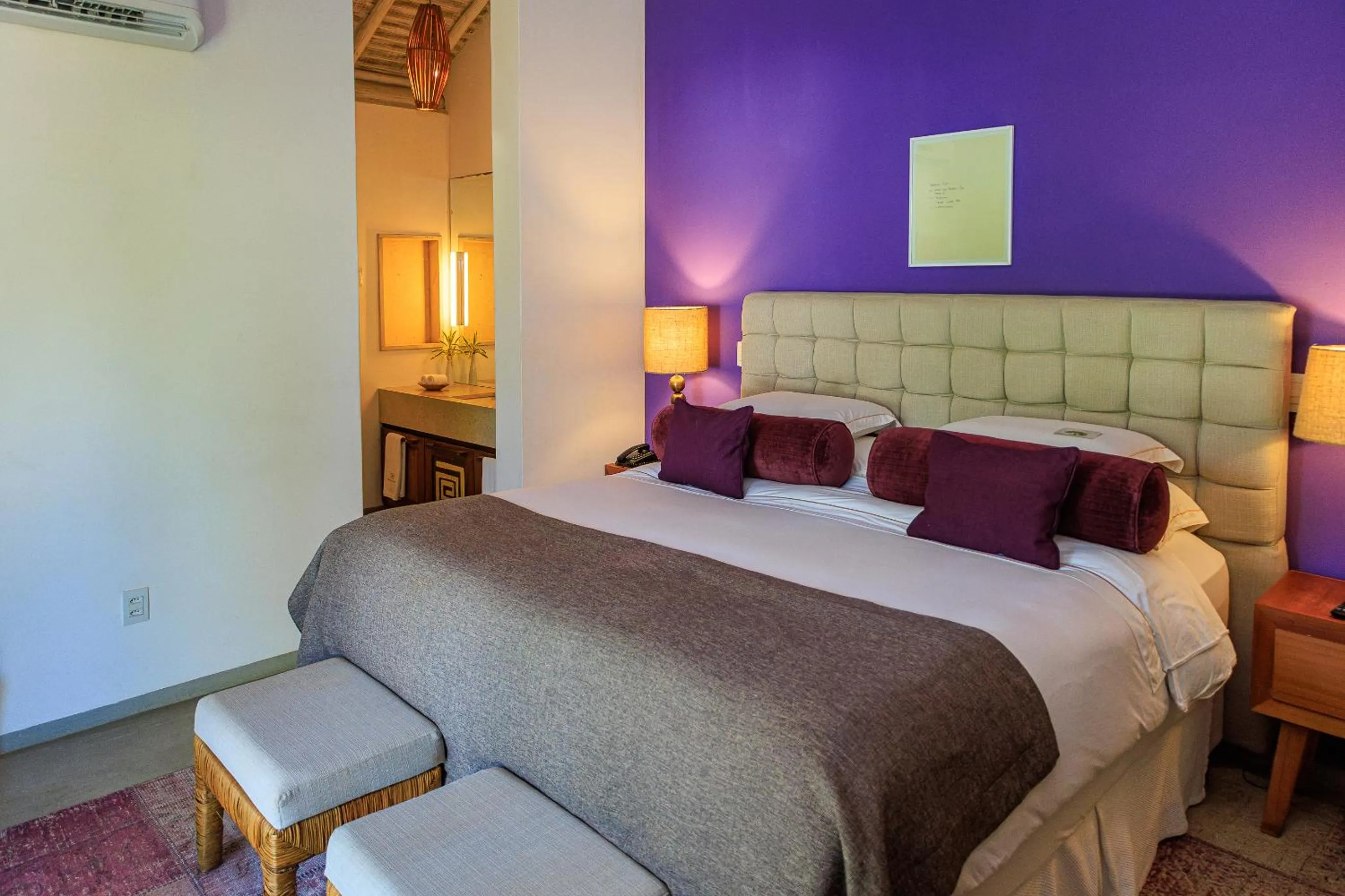 Bed in Campo Bahia Hotel Villas Spa