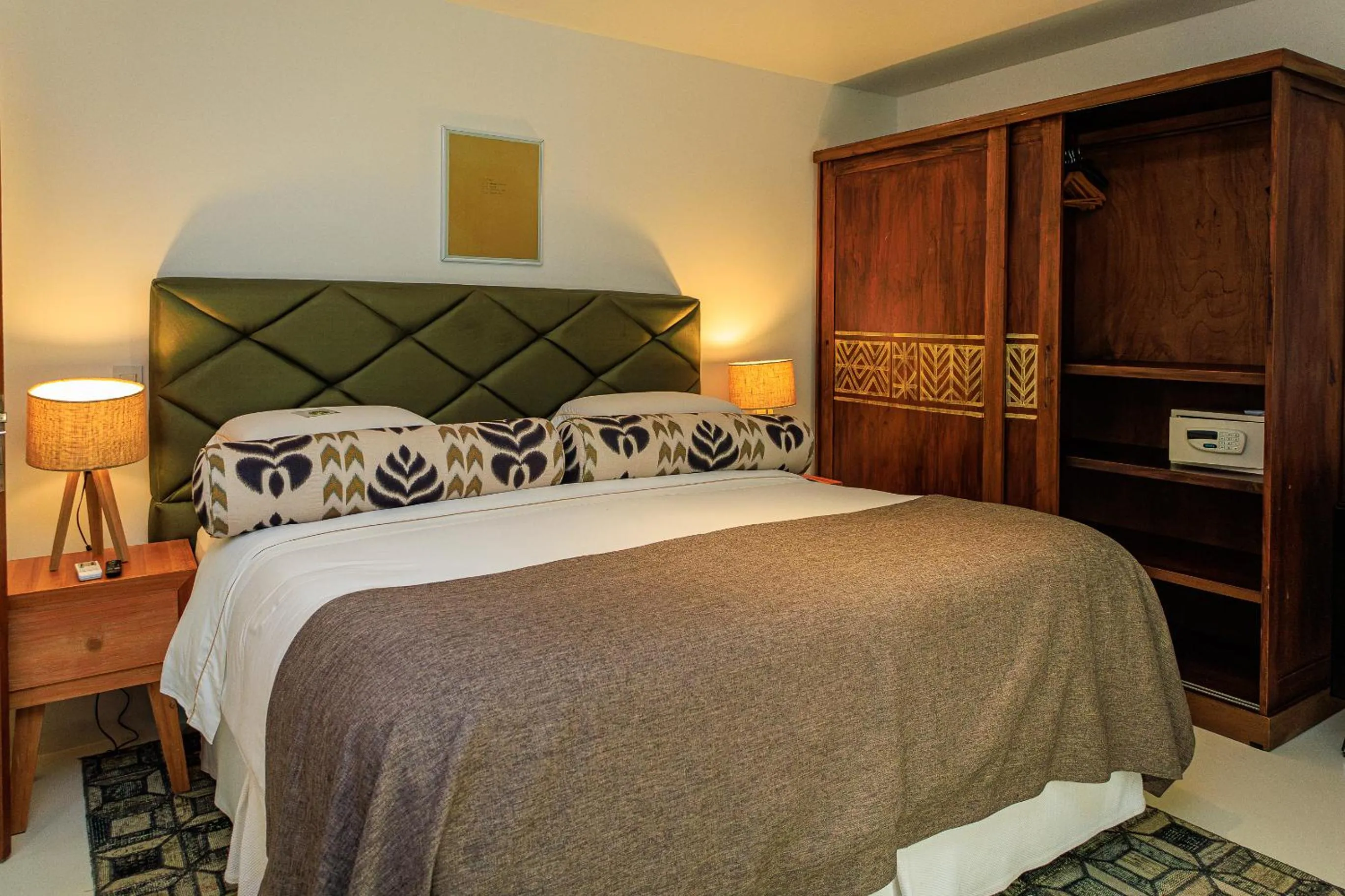 Bed in Campo Bahia Hotel Villas Spa