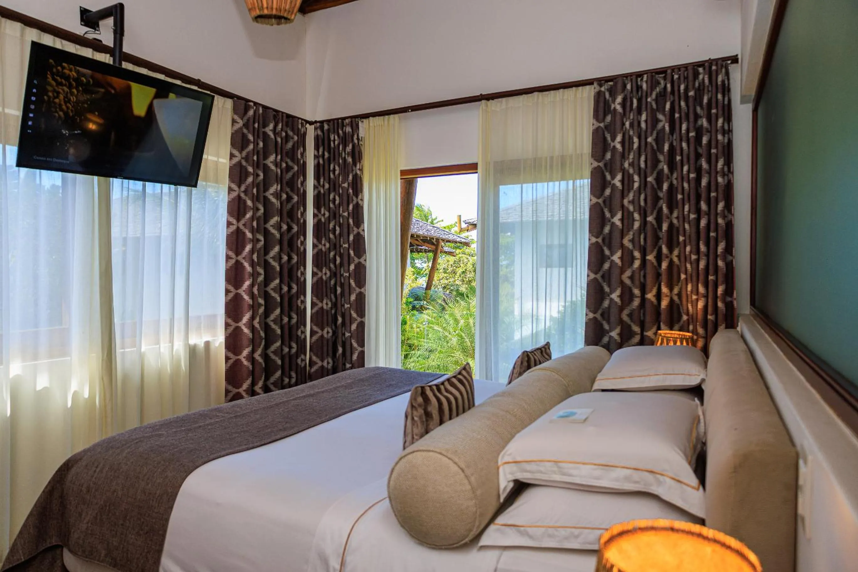 Bed in Campo Bahia Hotel Villas Spa