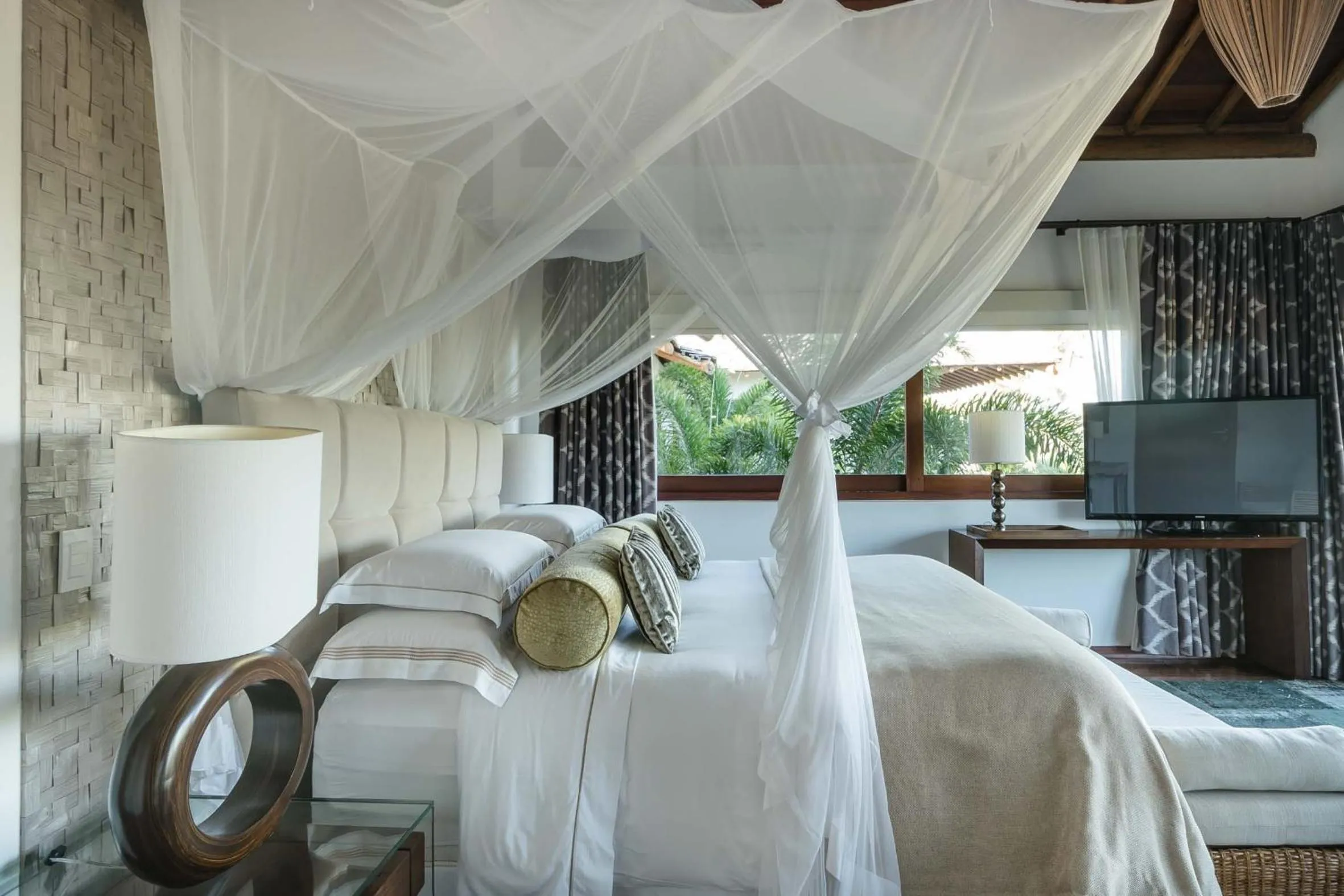 Bed in Campo Bahia Hotel Villas Spa