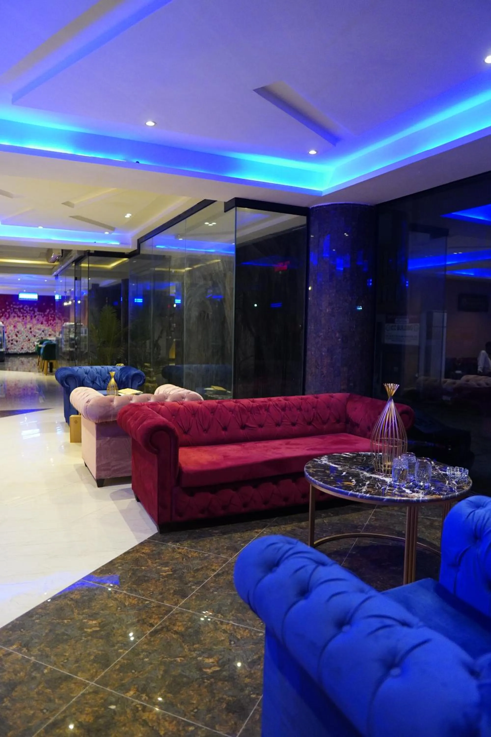 Lobby or reception in Nuva Hotel