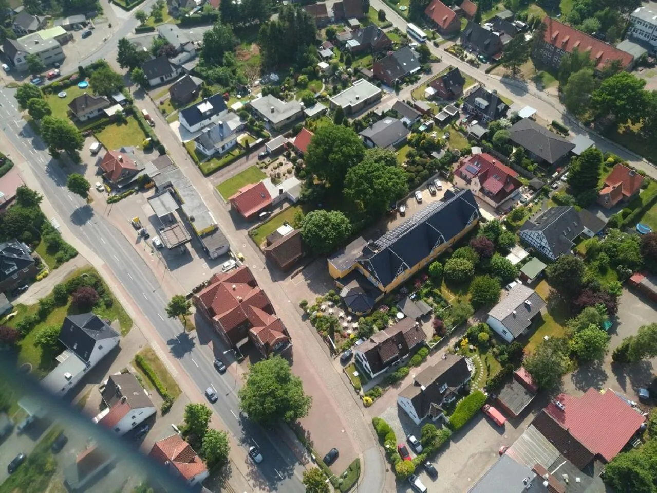 Bird's eye view in Hotel Neuses
