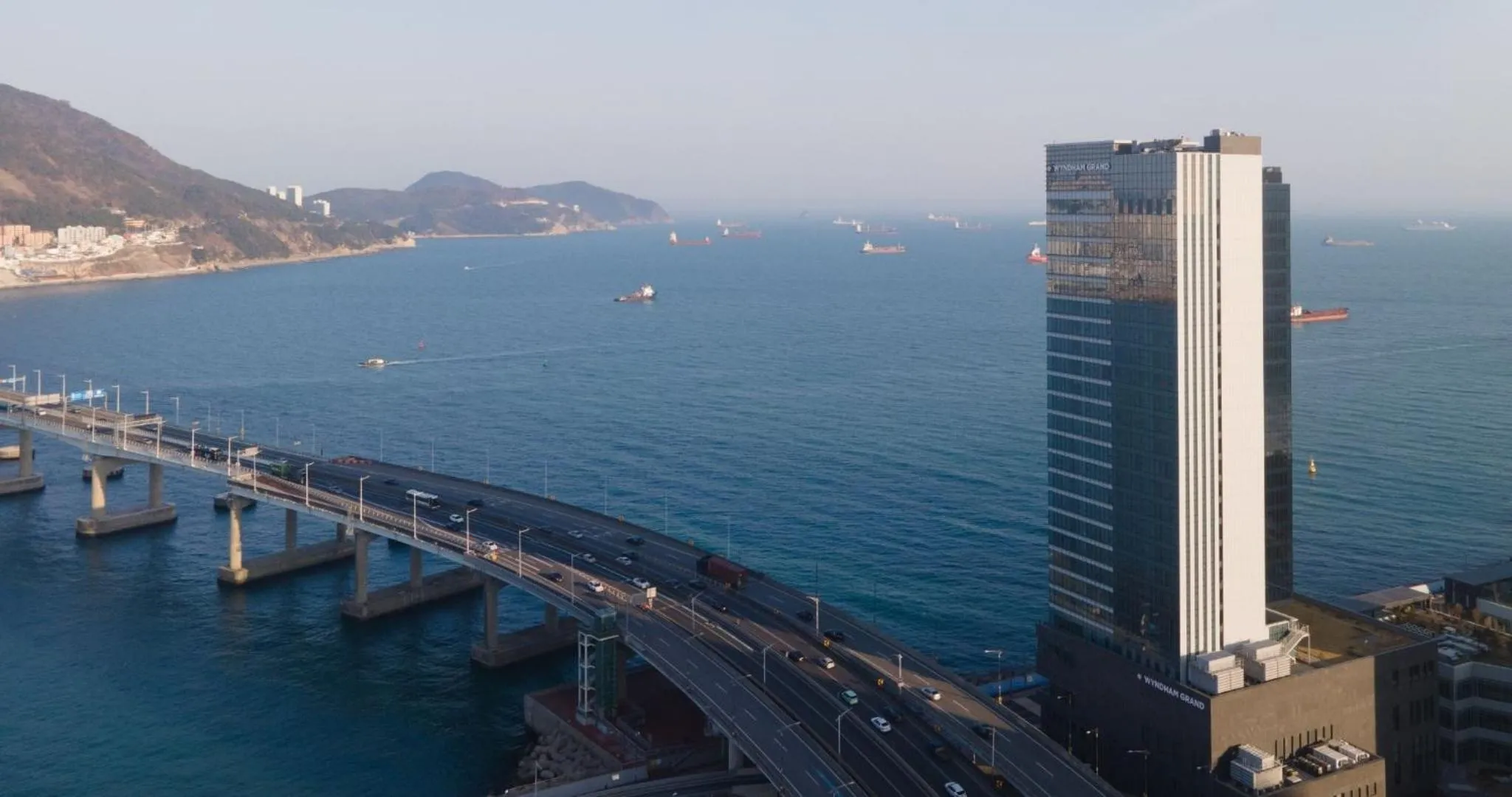 Property building in Wyndham Grand Busan