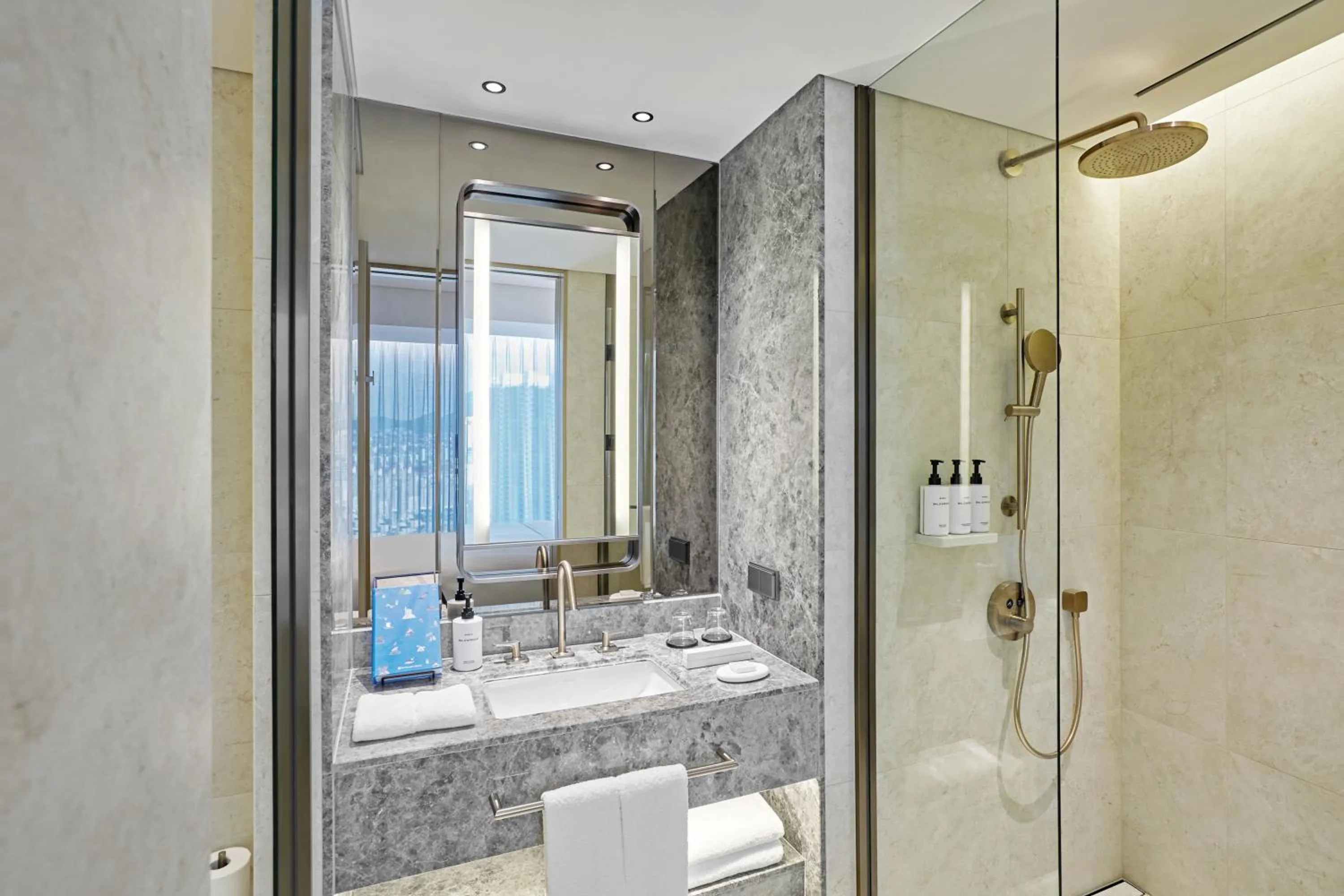 Bathroom in Wyndham Grand Busan