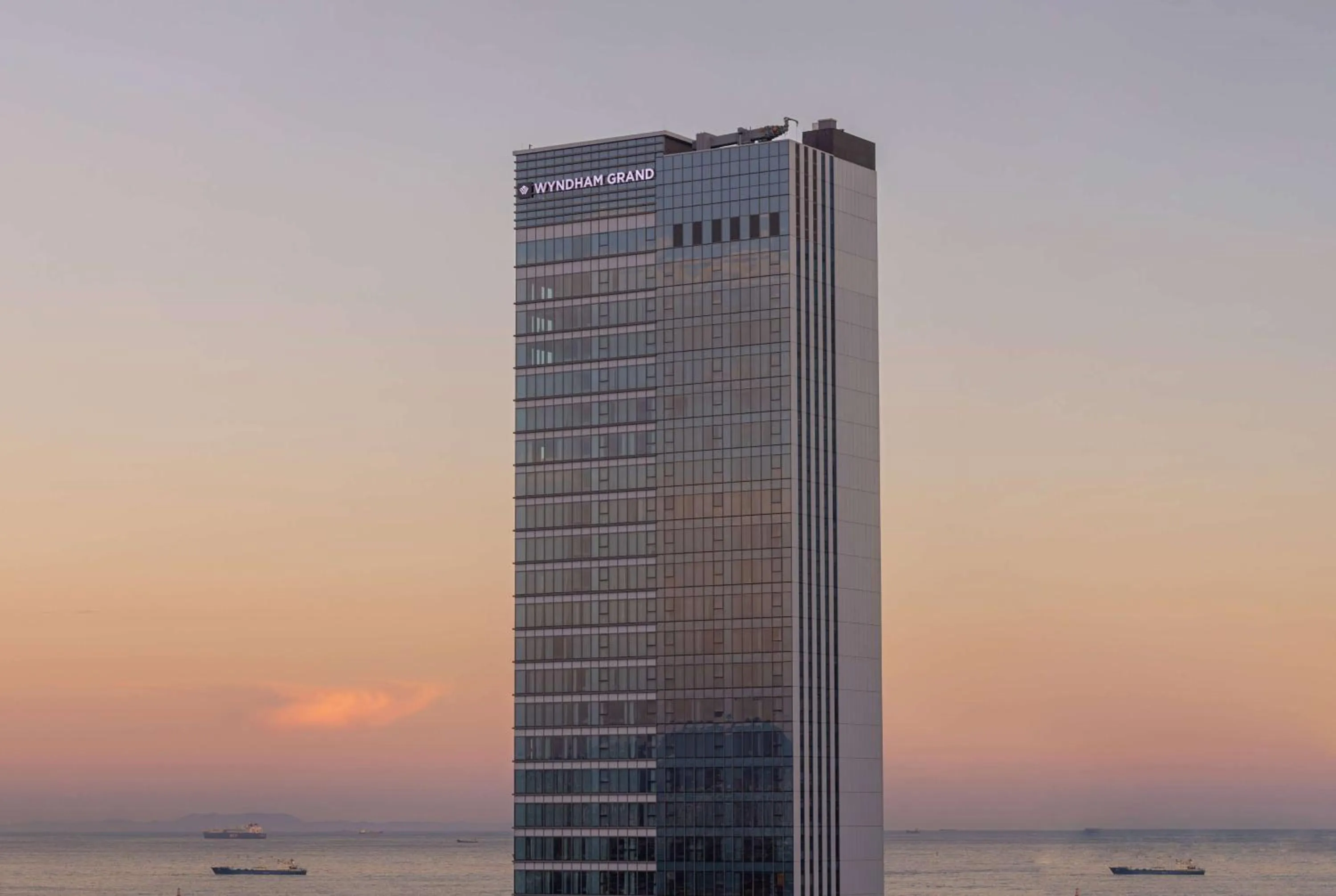 Property building in Wyndham Grand Busan