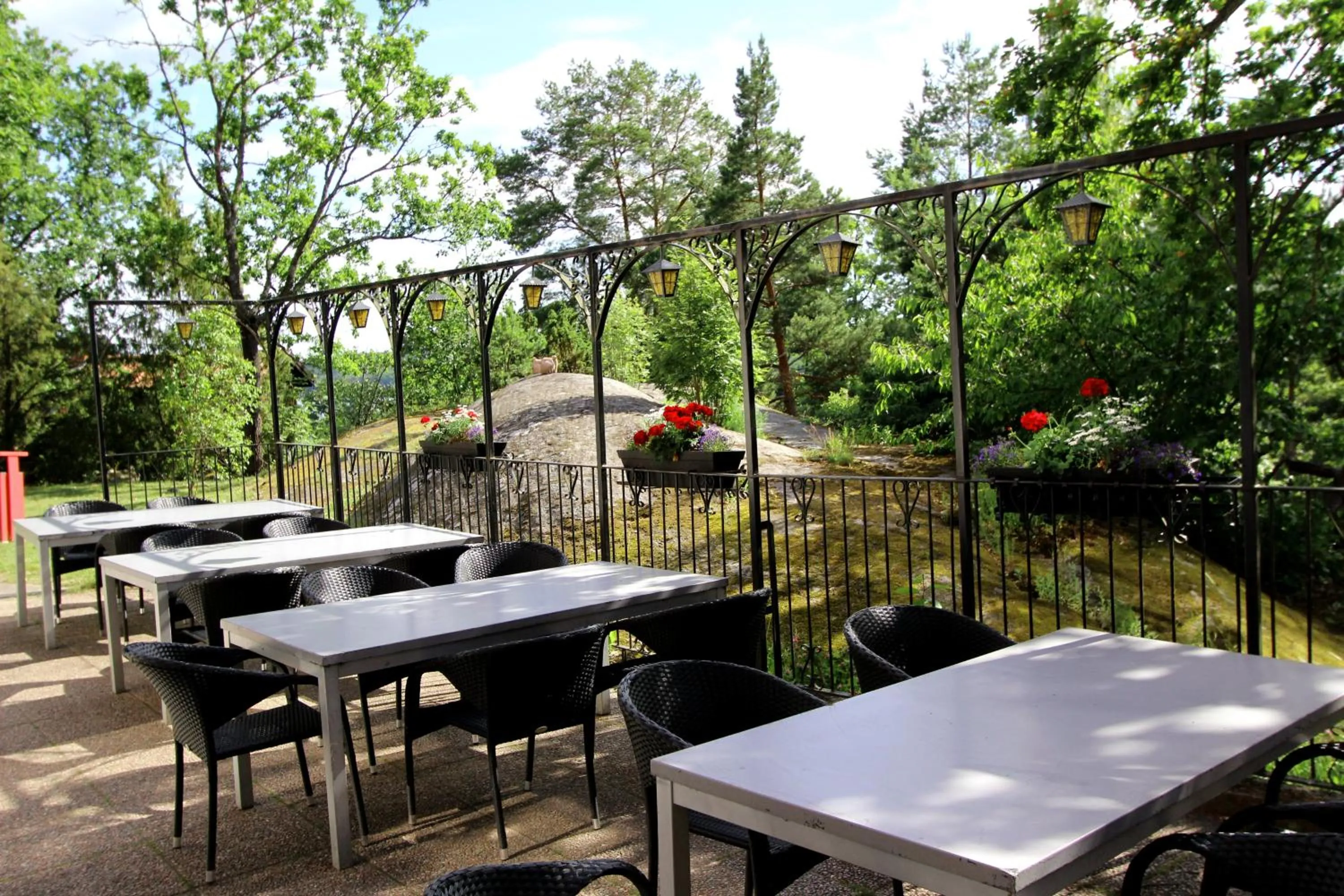 Garden in STF Sigtuna Vandrarhem