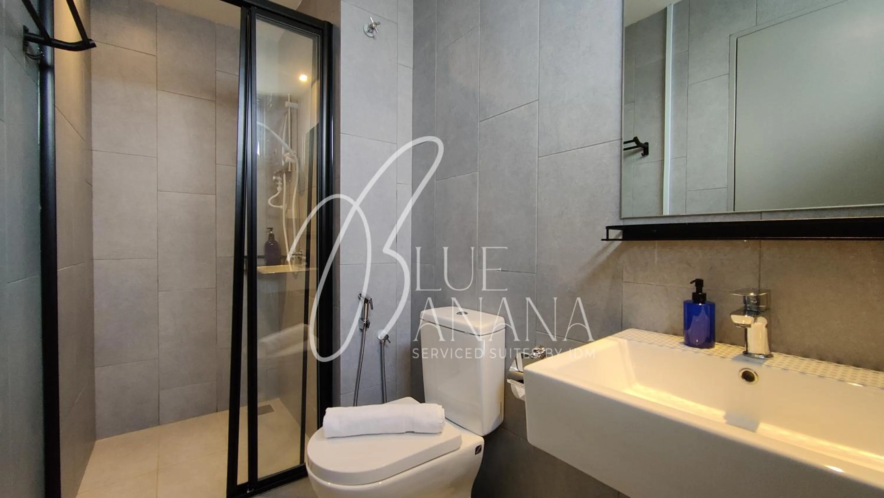 Shower in M Vertica Premier Suites by BlueBanana