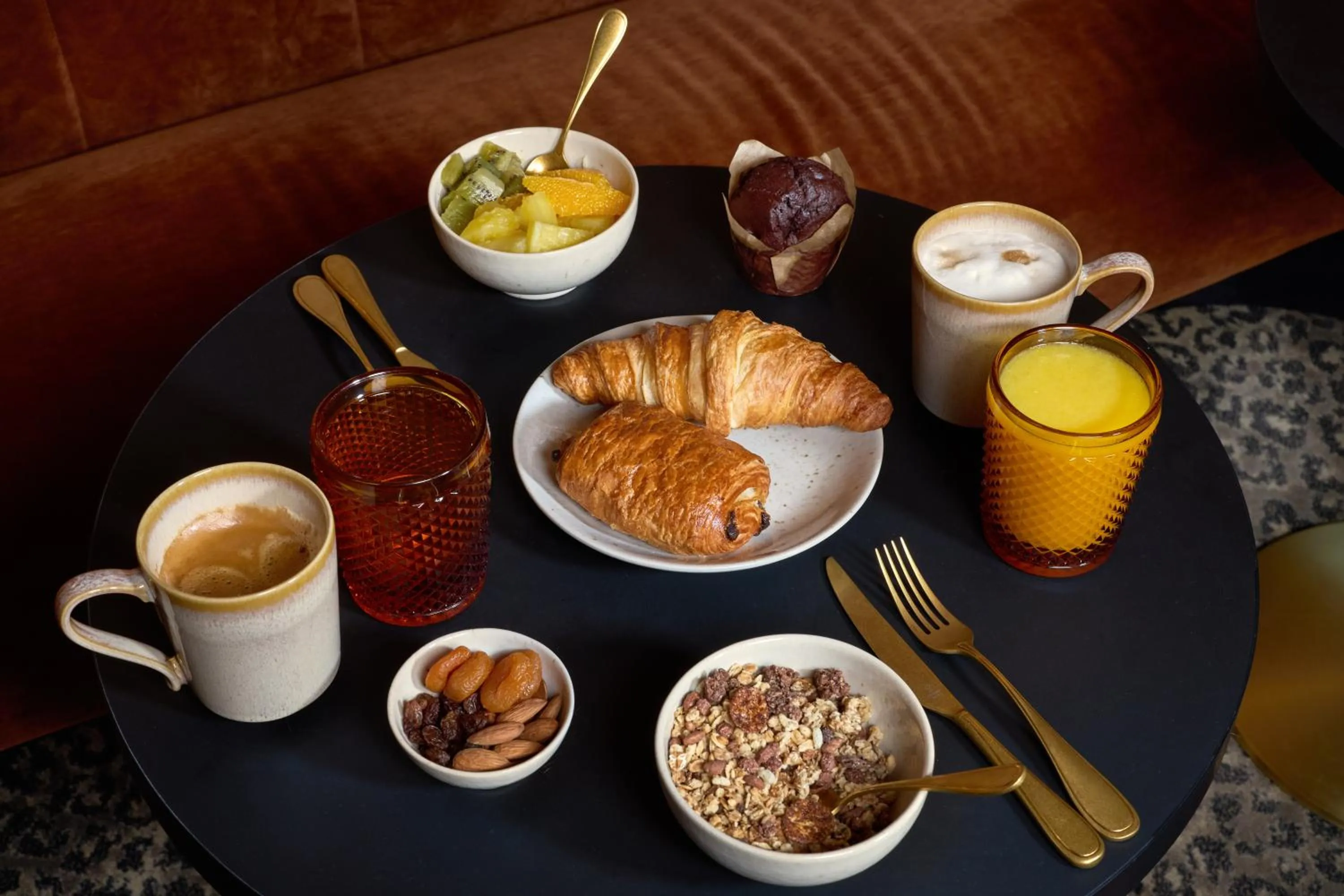 Continental breakfast in Maison Cassandre