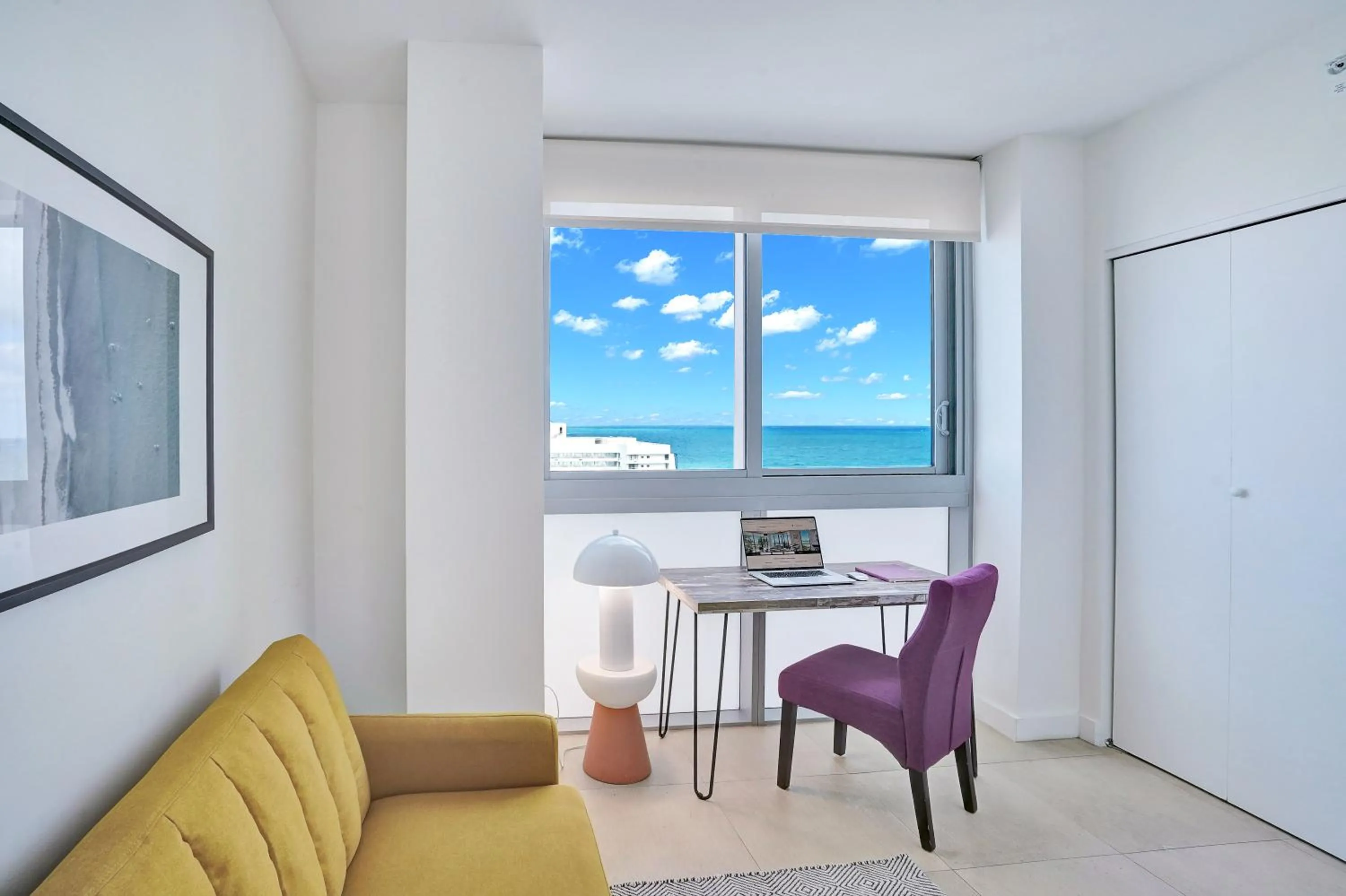 Living room in Dharma Home Suites Miami Beach at Monte Carlo