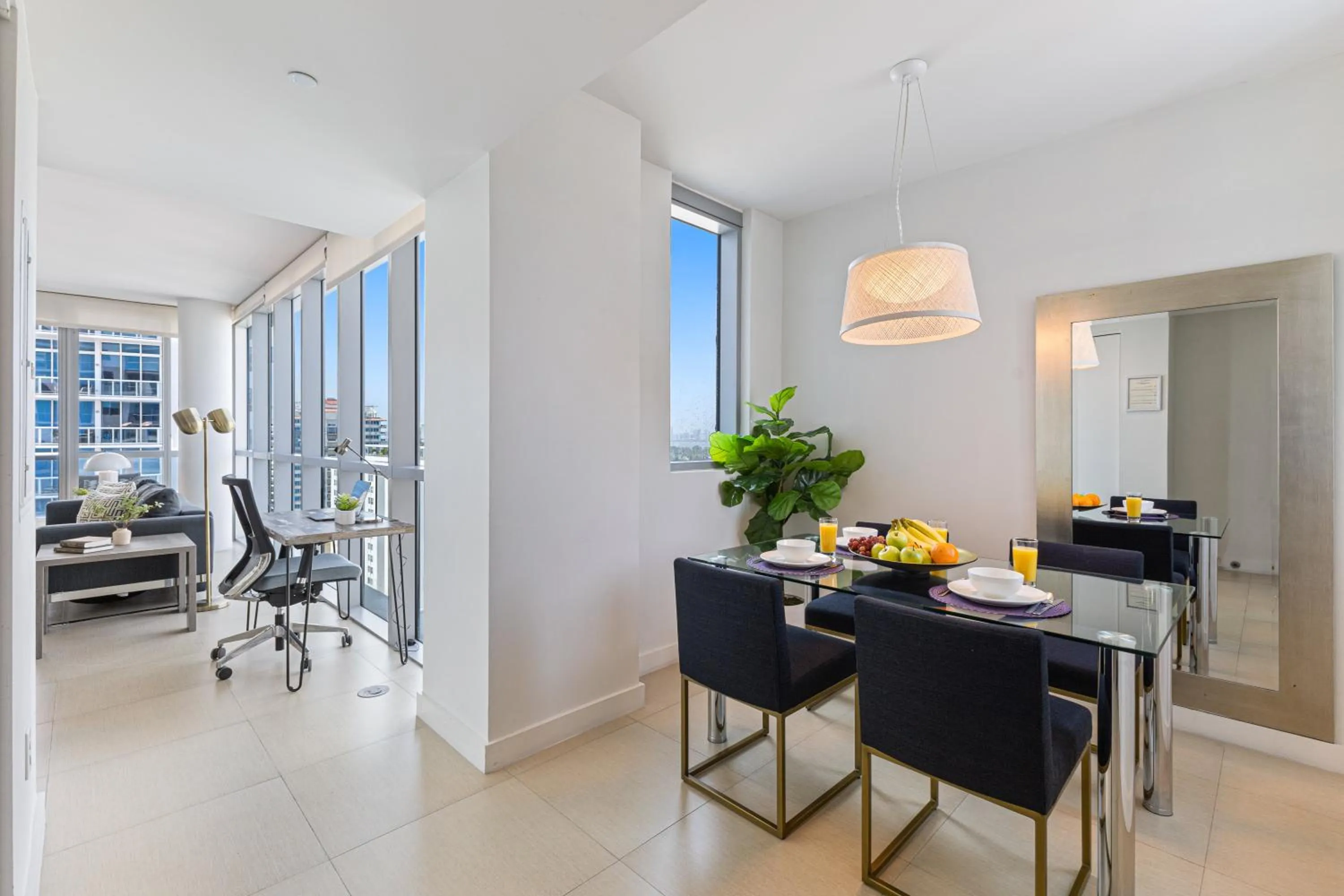 Dinner in Dharma Home Suites Miami Beach at Monte Carlo