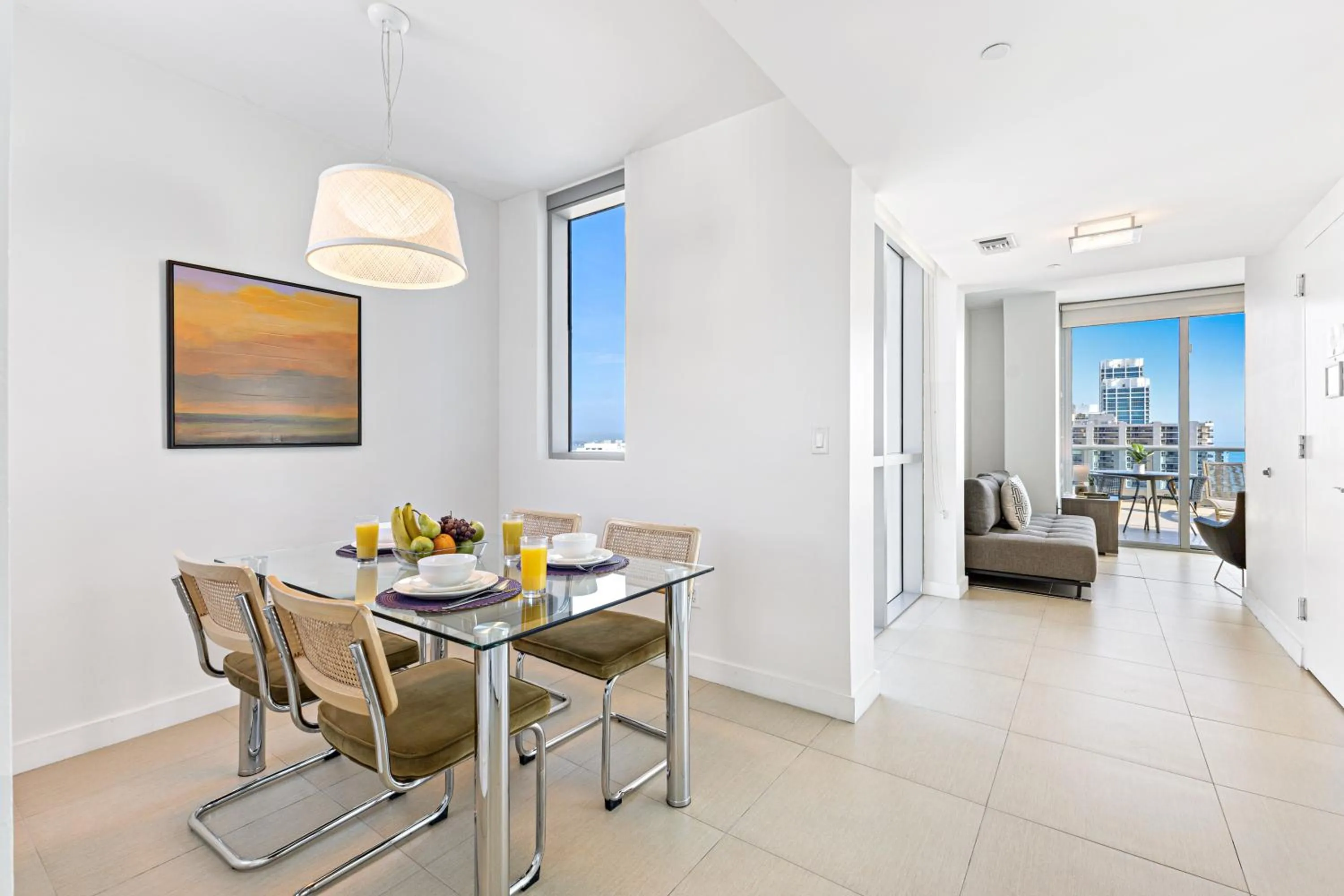 Dinner in Dharma Home Suites Miami Beach at Monte Carlo