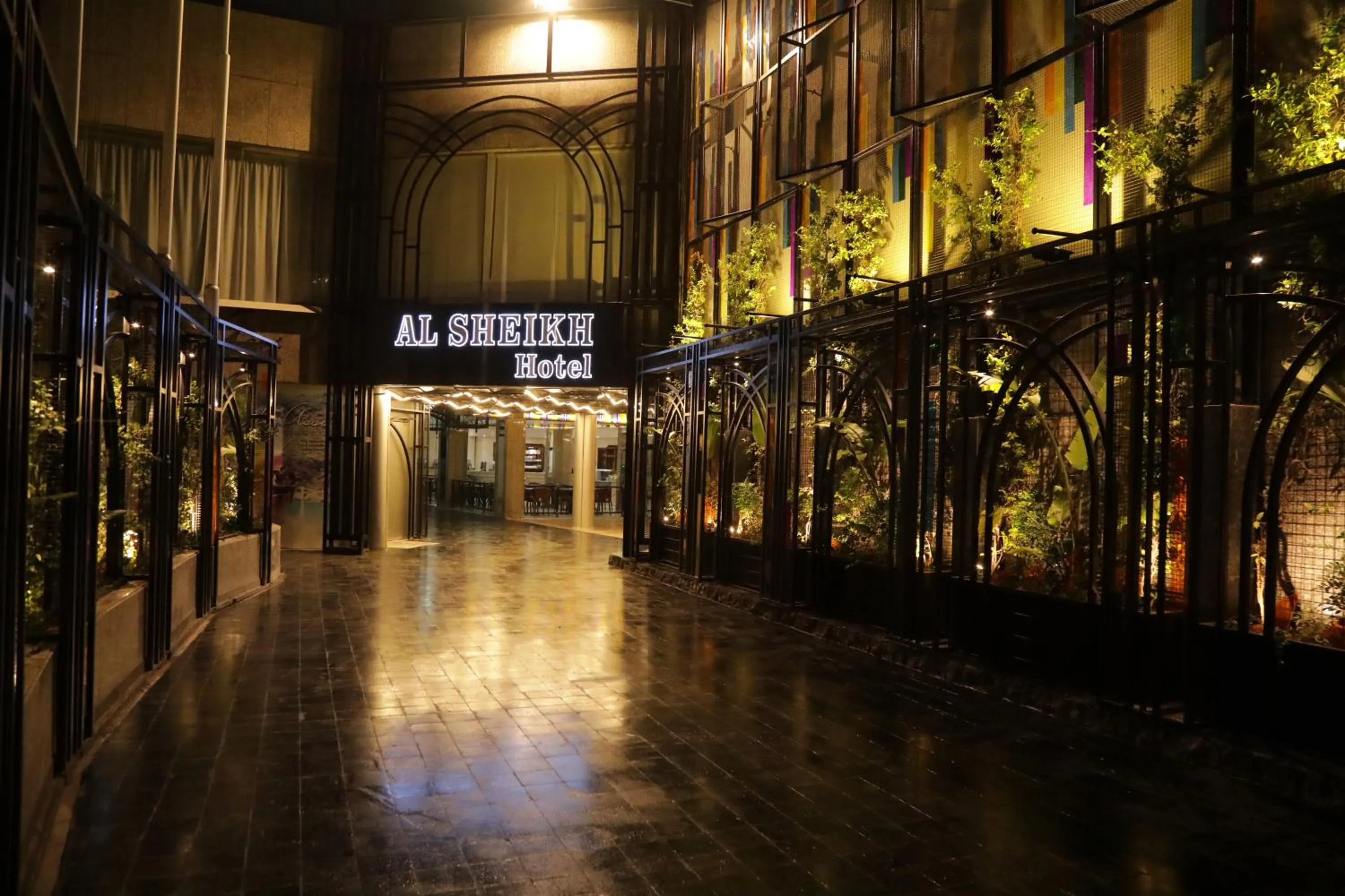 Property building in El Sheikh Suites Hotel