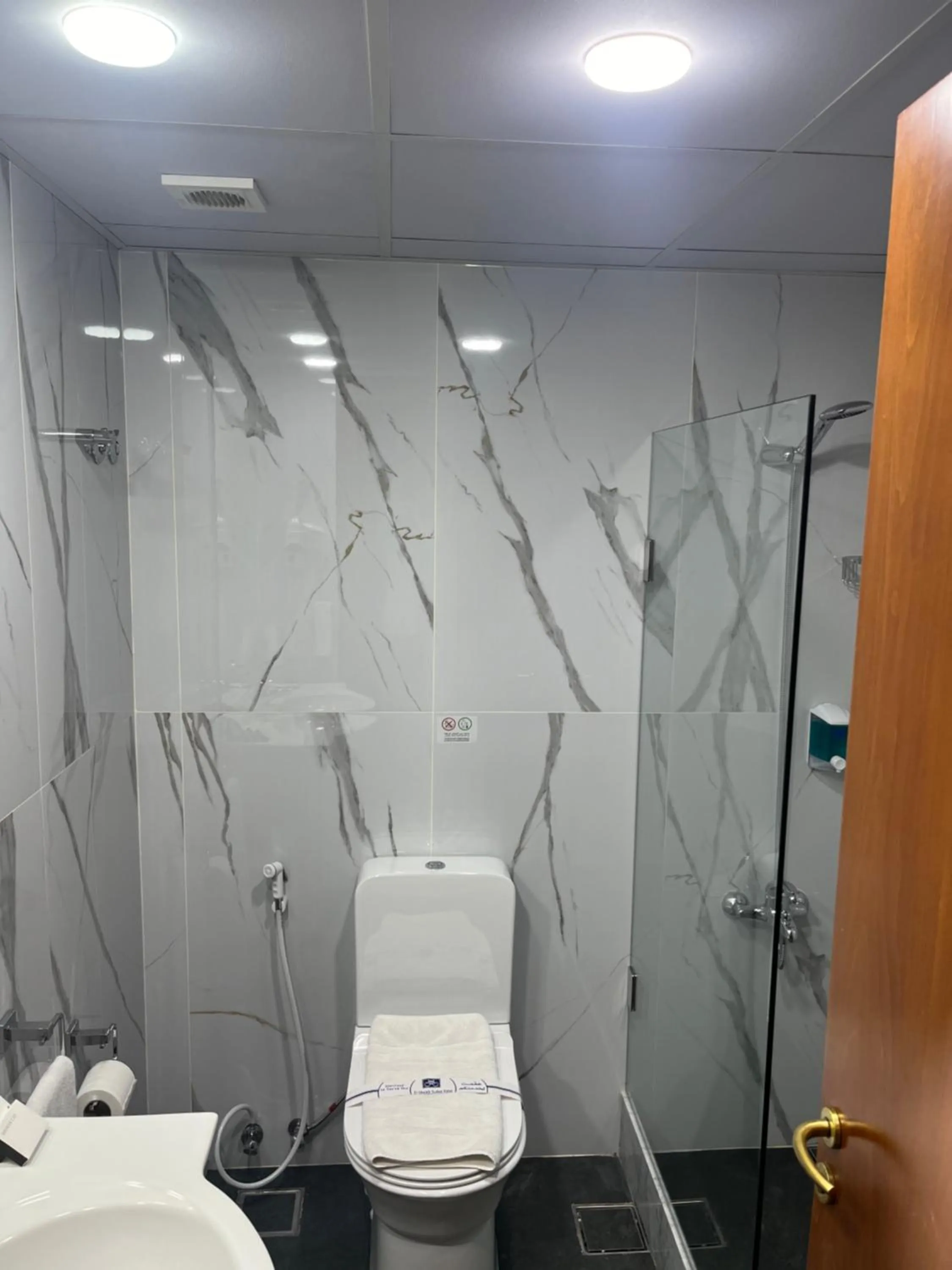 Shower in El Sheikh Suites Hotel