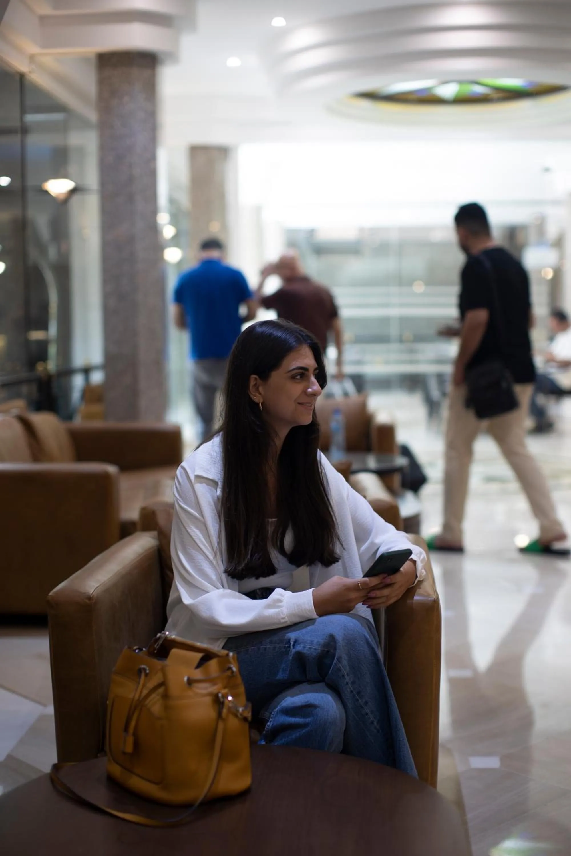 Guests in El Sheikh Suites Hotel