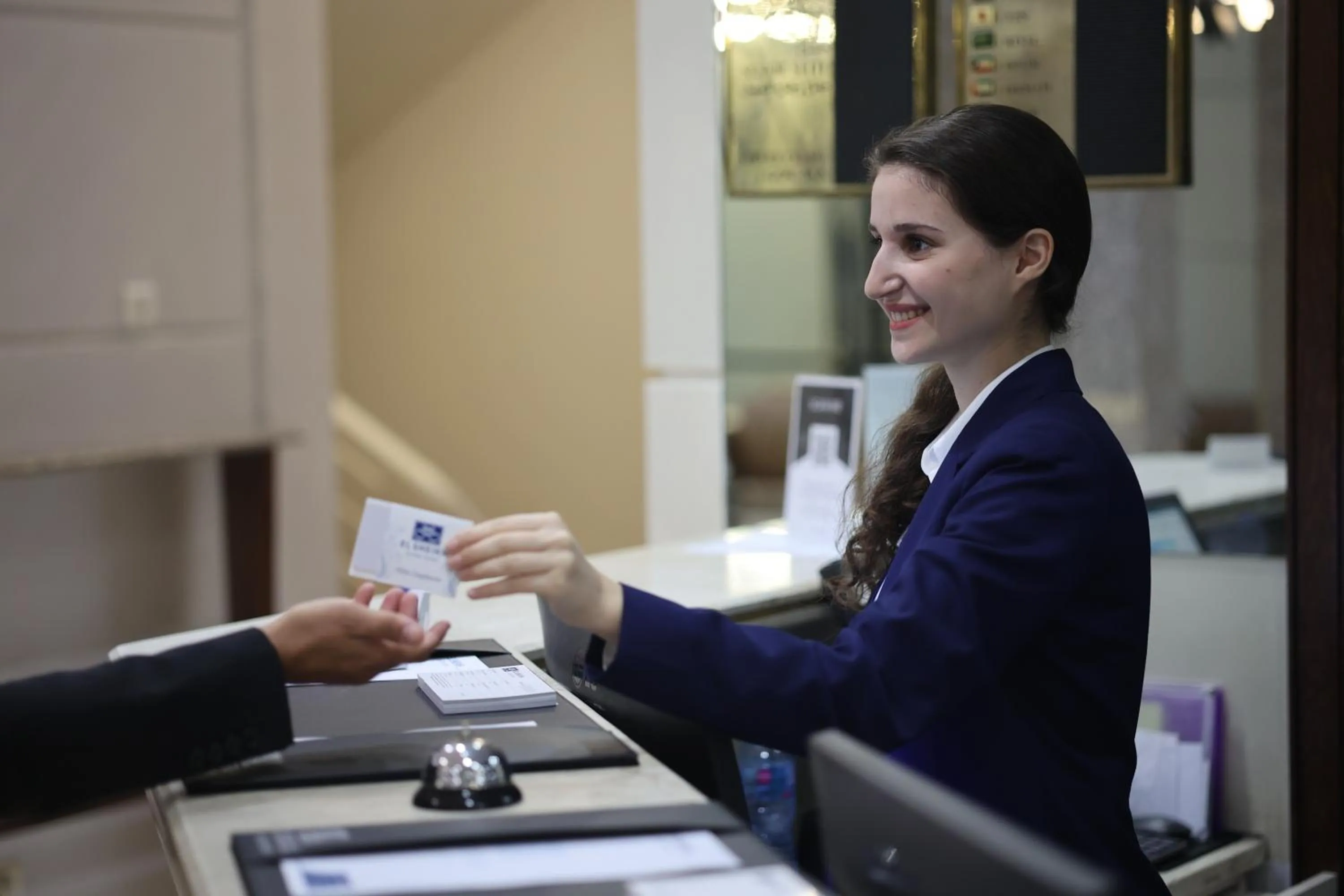Staff in El Sheikh Suites Hotel