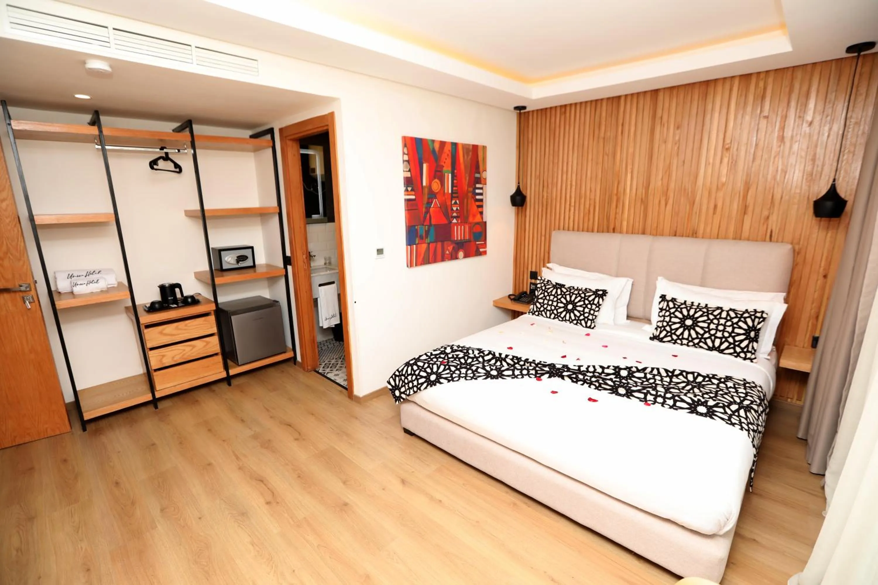 Bed in Unico Hotel & Spa Casablanca