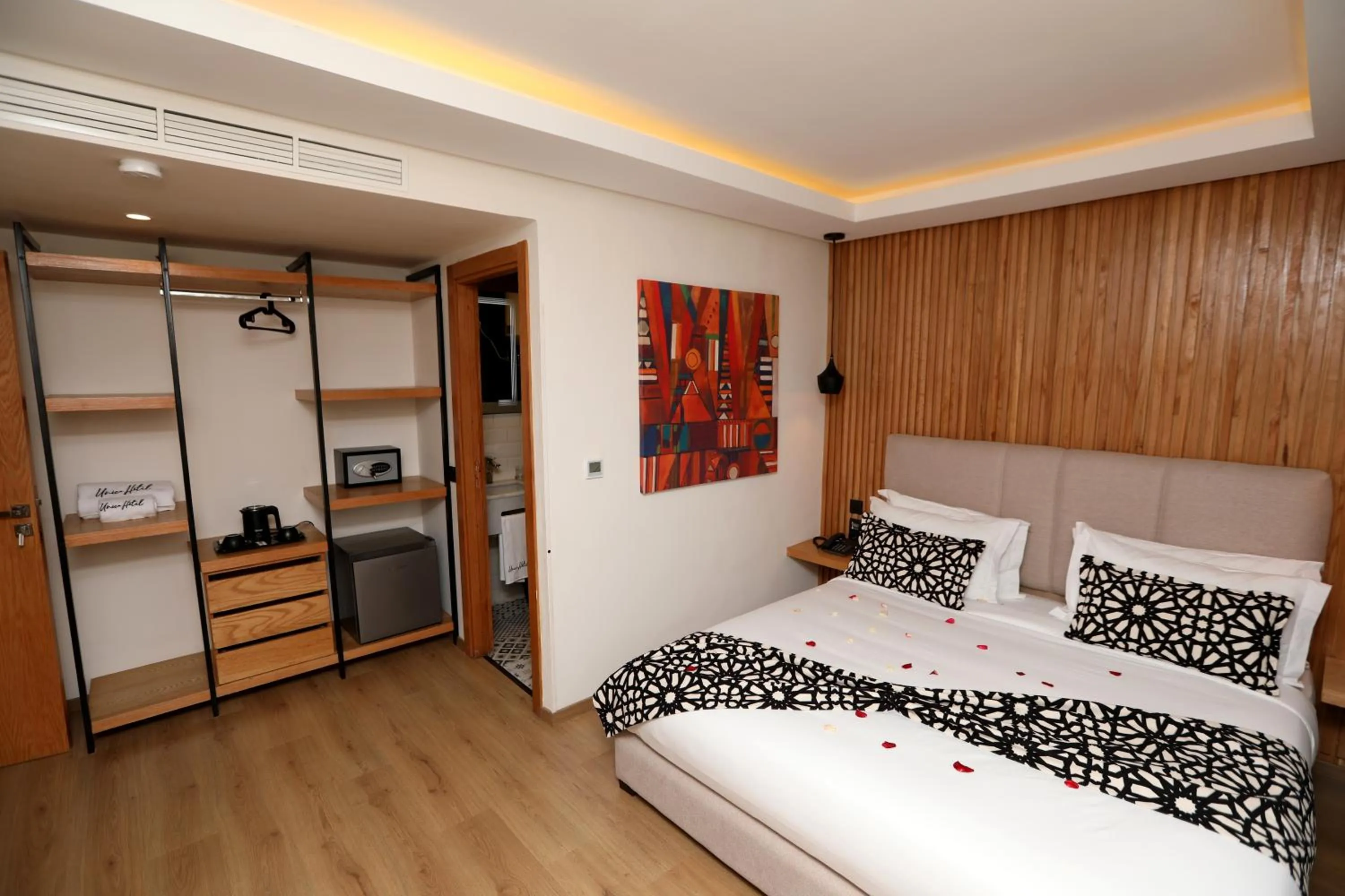 Bed in Unico Hotel & Spa Casablanca