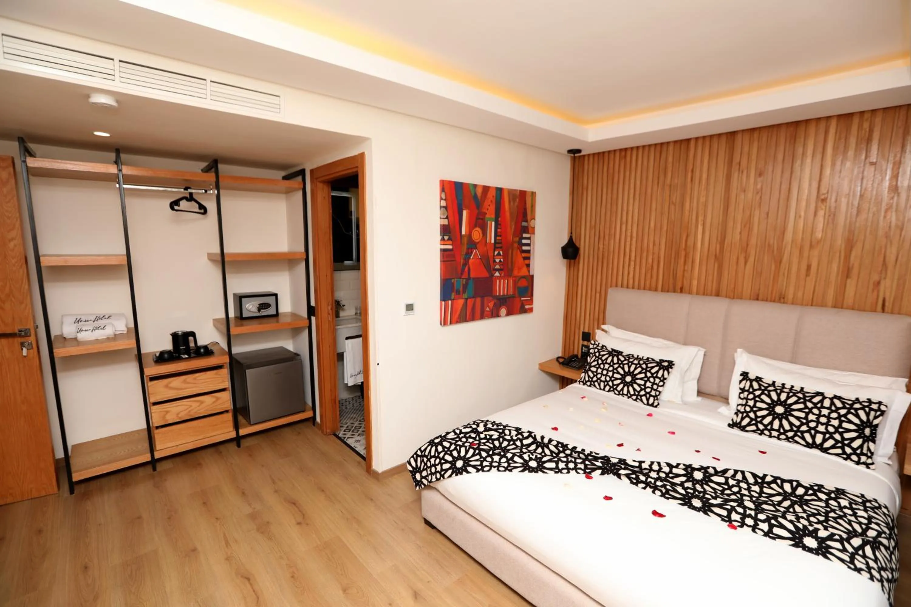 Bed in Unico Hotel & Spa Casablanca