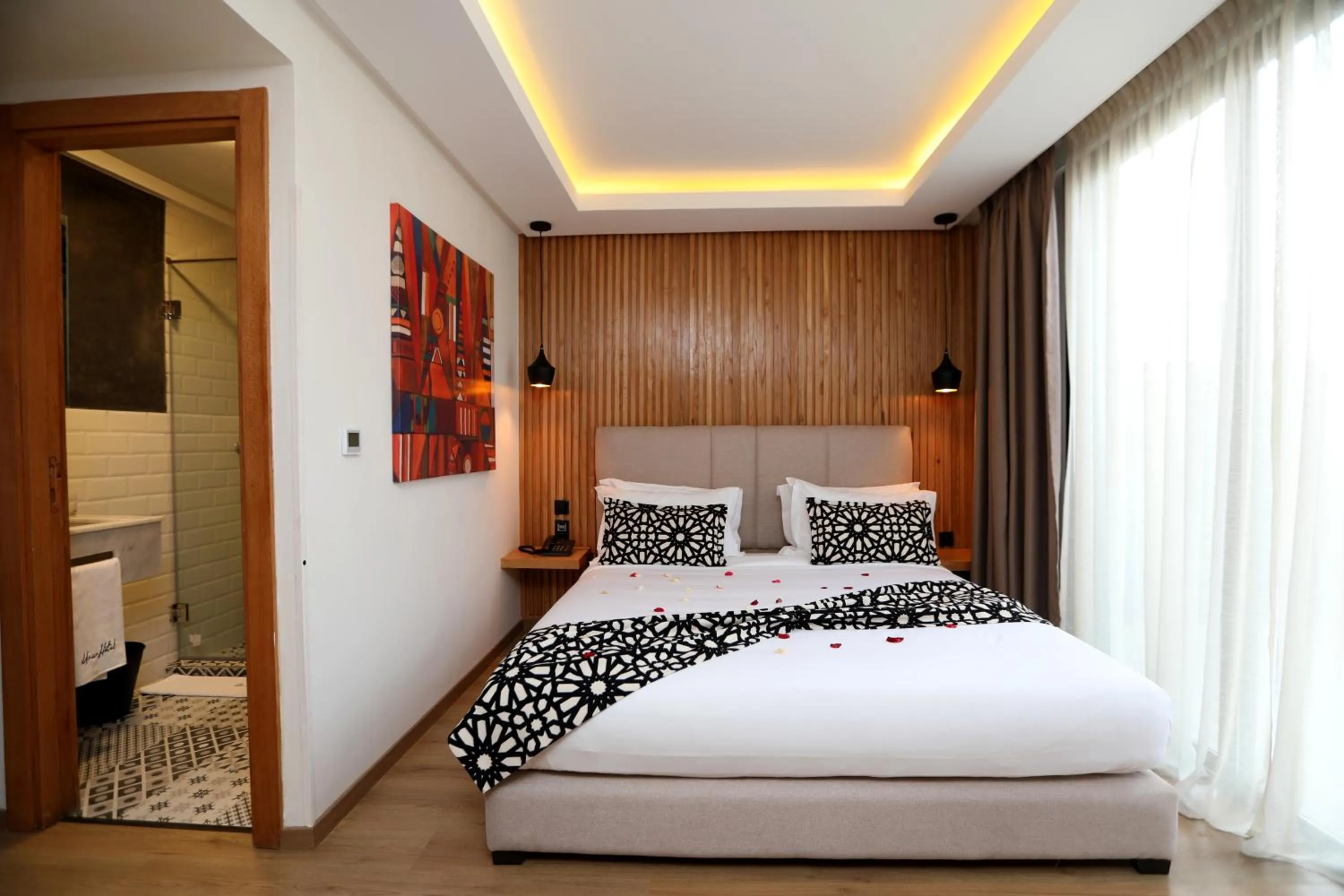 Bed in Unico Hotel & Spa Casablanca