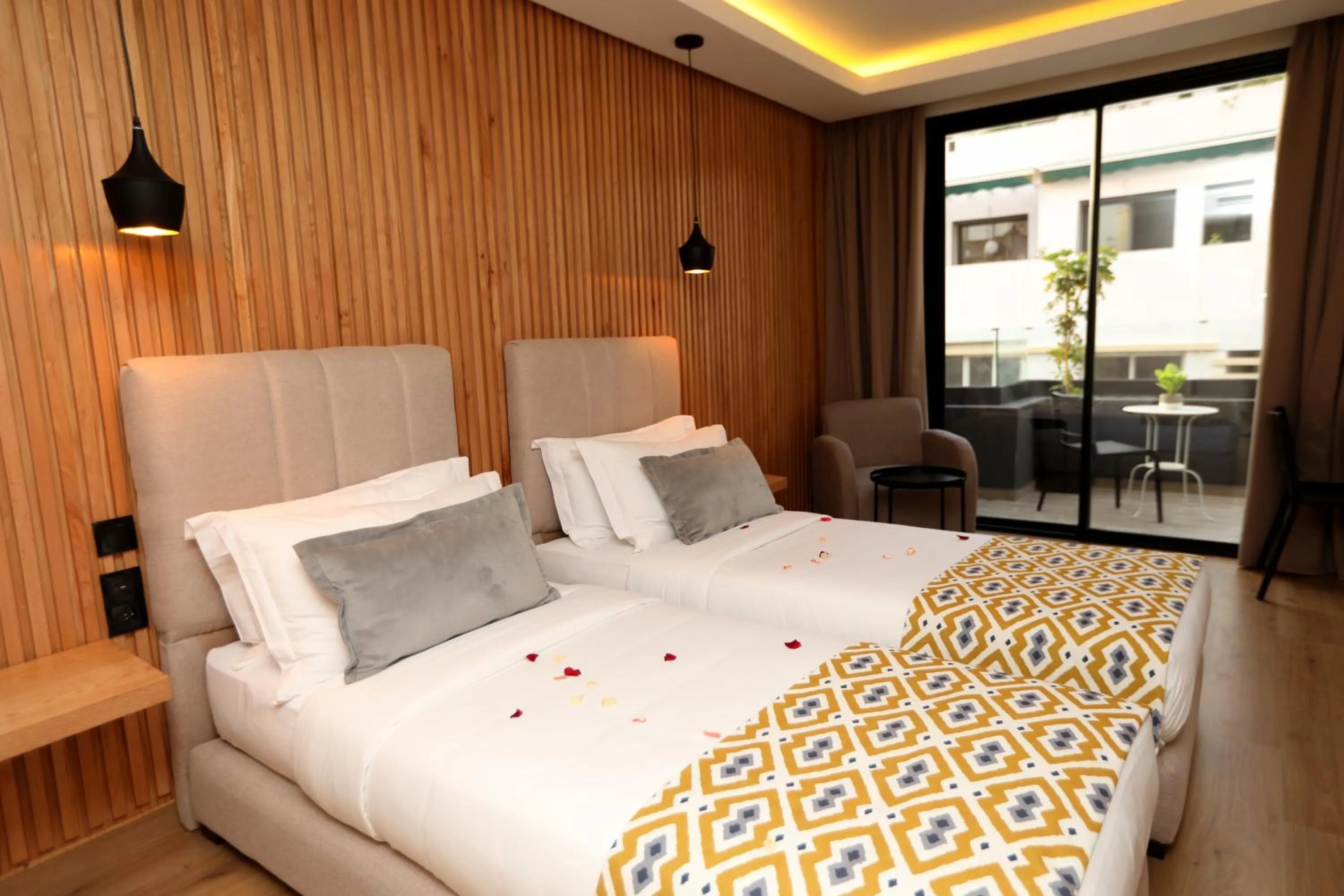 Bed in Unico Hotel & Spa Casablanca