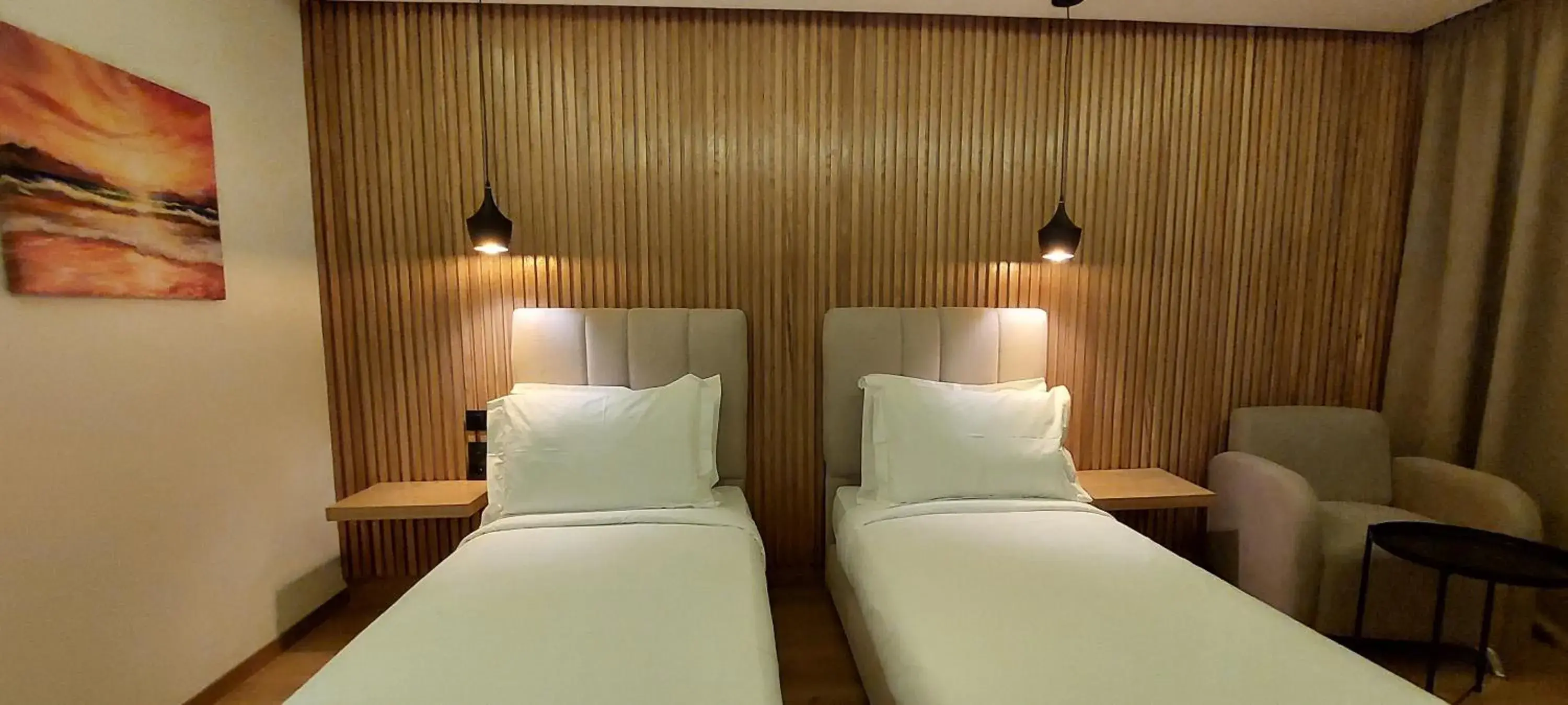 Twin Room in Unico Hotel & Spa Casablanca Twin Room in Unico Hotel & Spa Casablanca