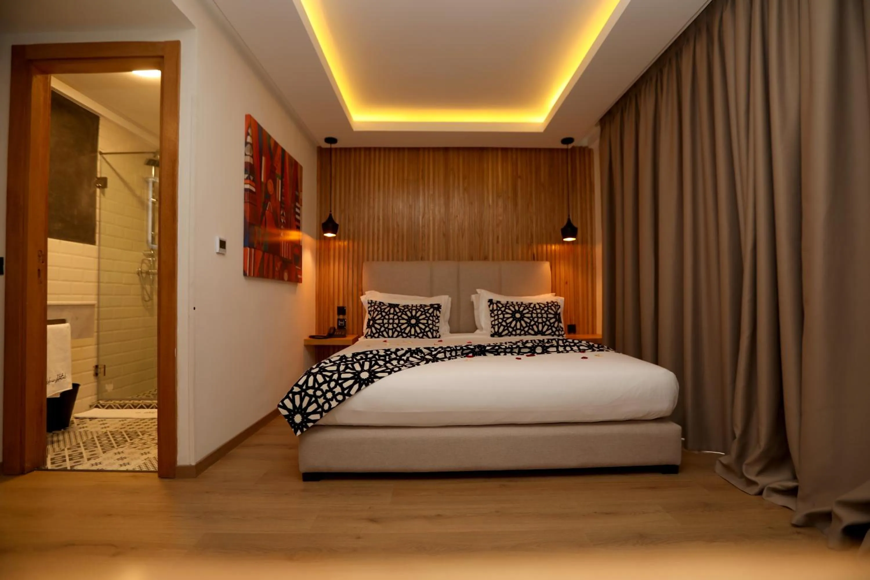 Bed in Unico Hotel & Spa Casablanca