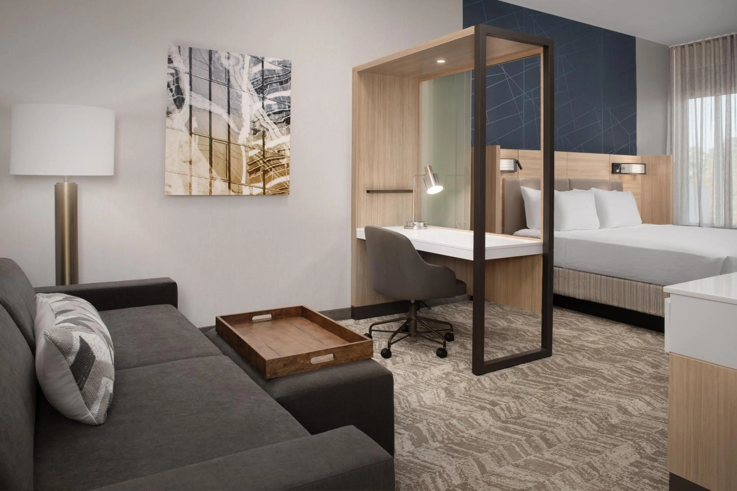 Bed in SpringHill Suites by Marriott Fayetteville I-95