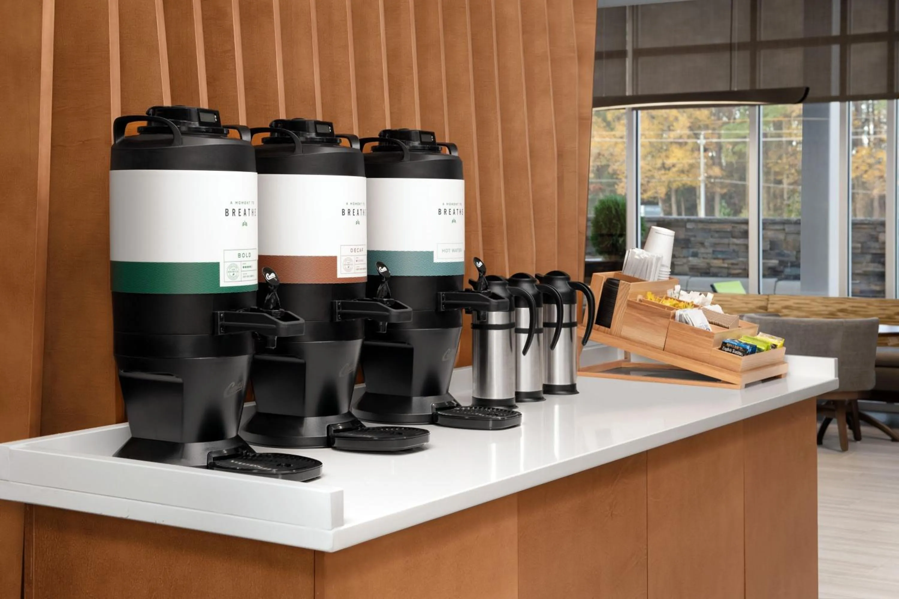 Restaurant/places to eat in SpringHill Suites by Marriott Fayetteville I-95