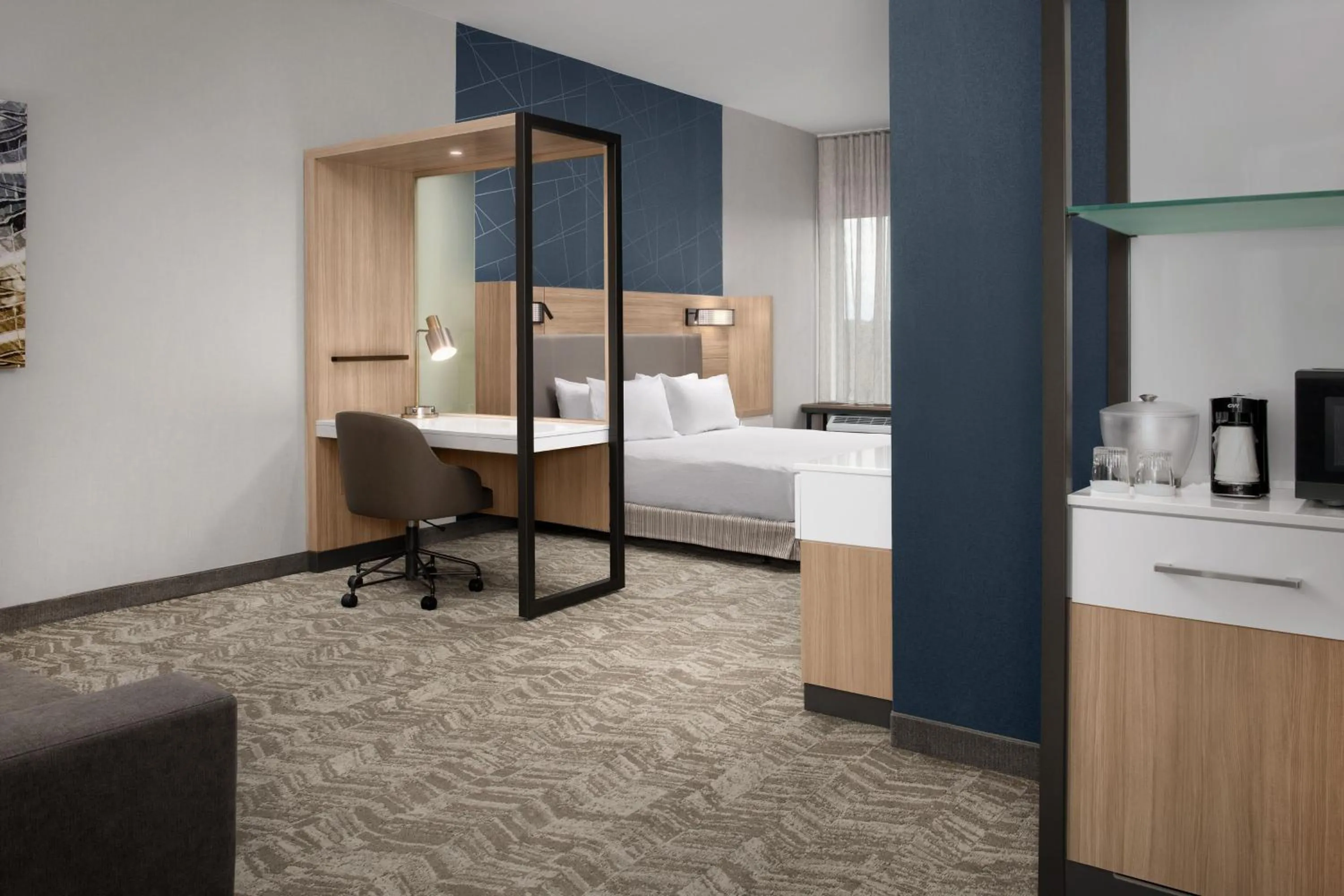 Photo of the whole room, Bed in SpringHill Suites by Marriott Fayetteville I-95