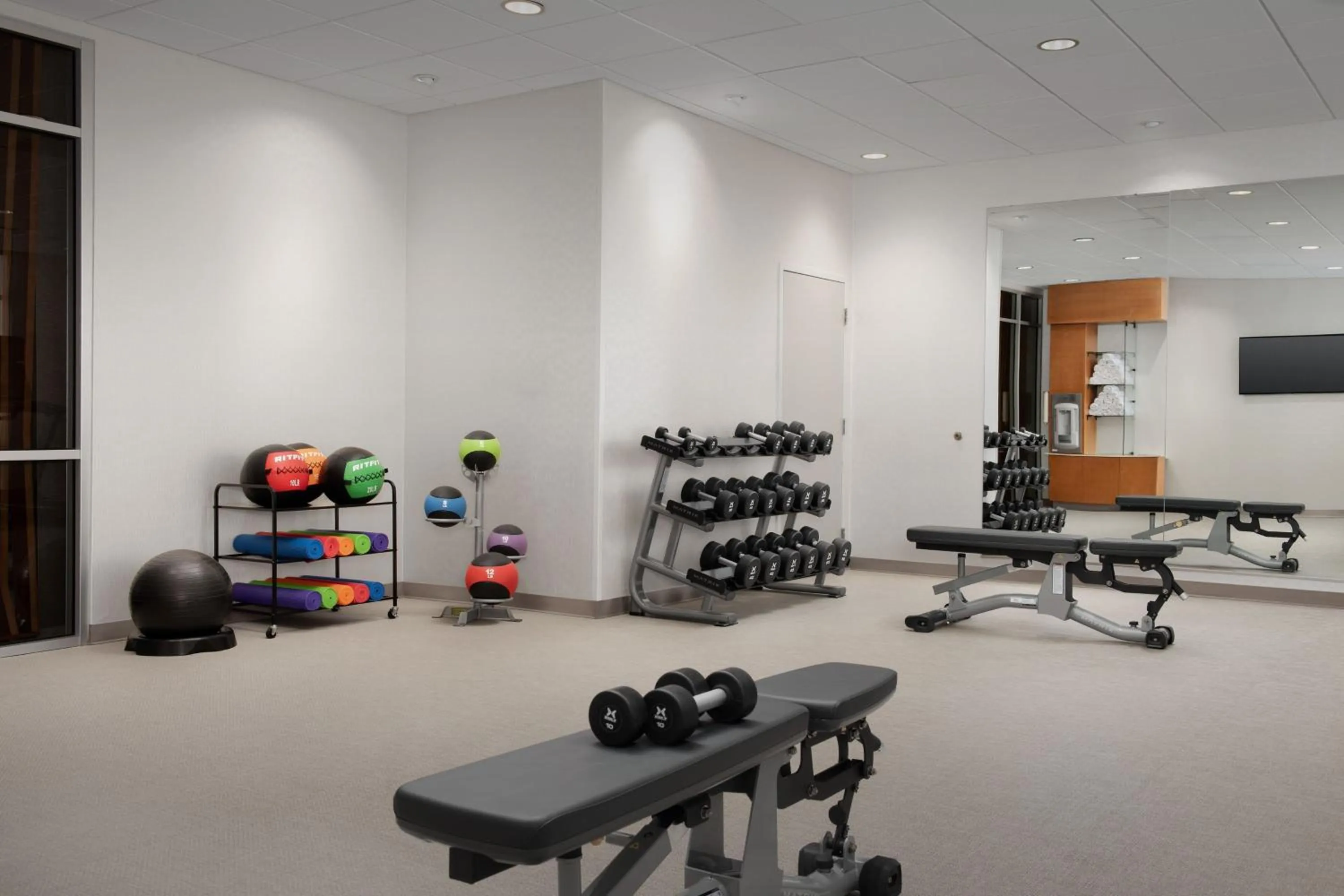 Fitness centre/facilities in SpringHill Suites by Marriott Fayetteville I-95