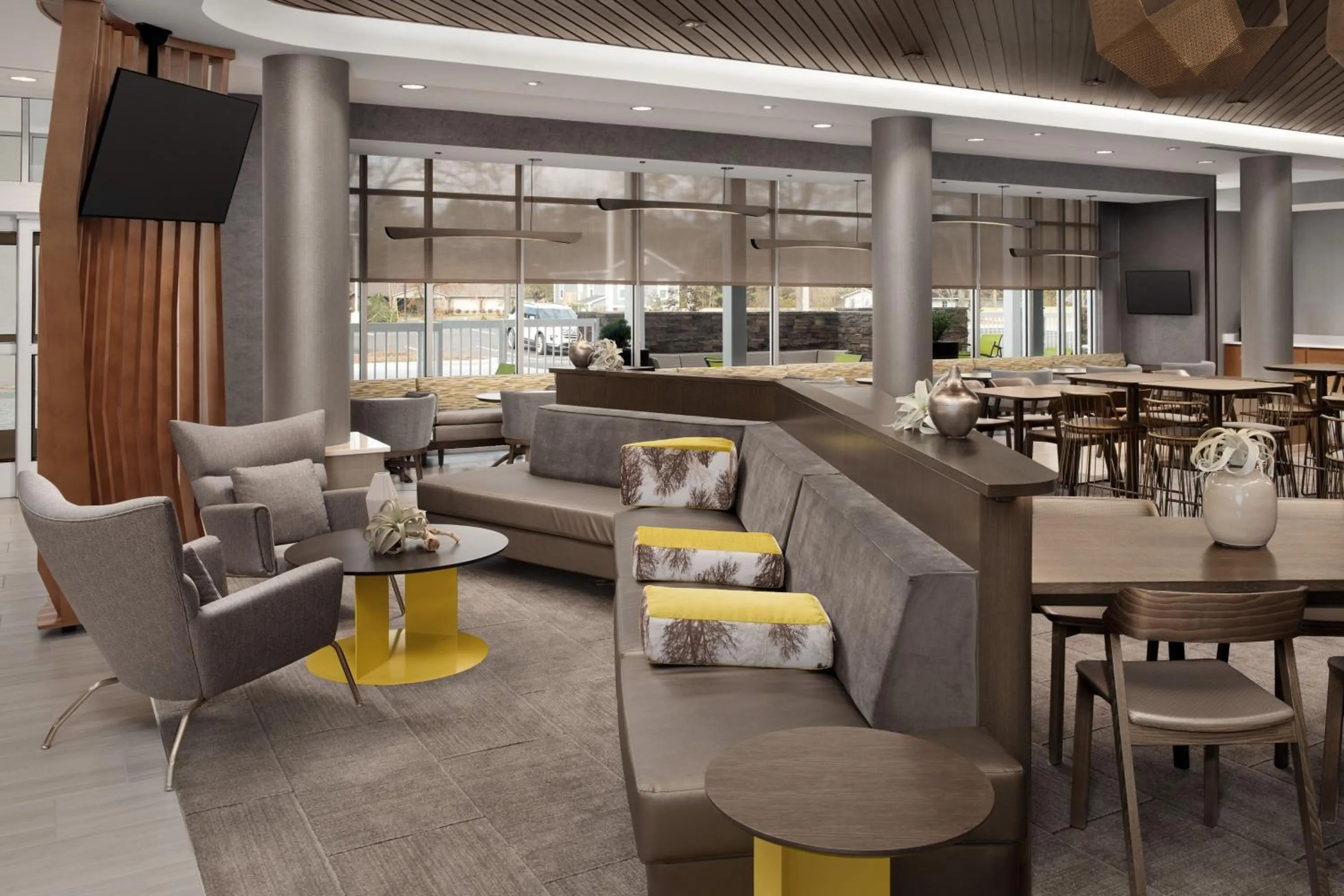 Lobby or reception in SpringHill Suites by Marriott Fayetteville I-95