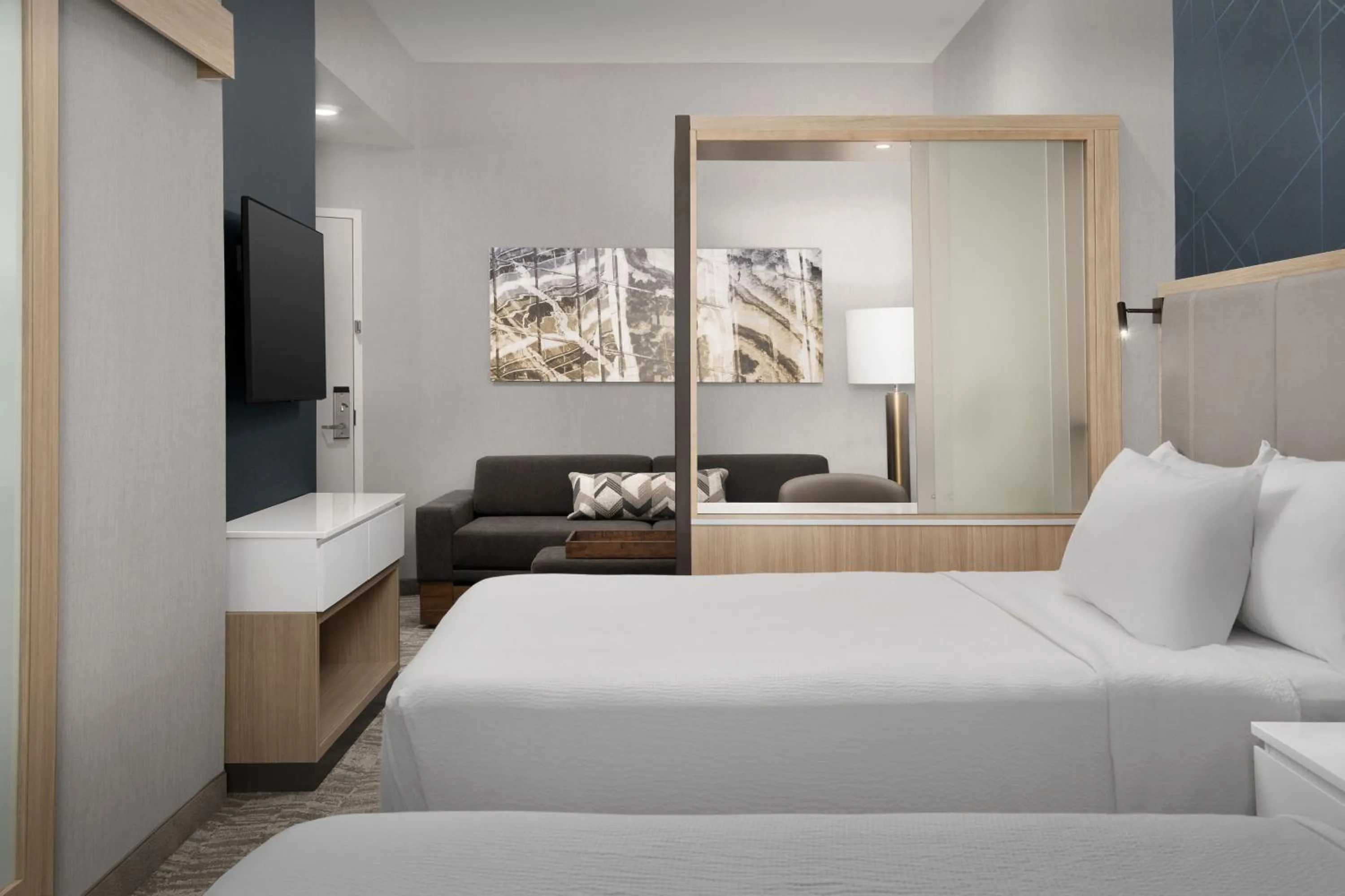 Photo of the whole room, Bed in SpringHill Suites by Marriott Fayetteville I-95