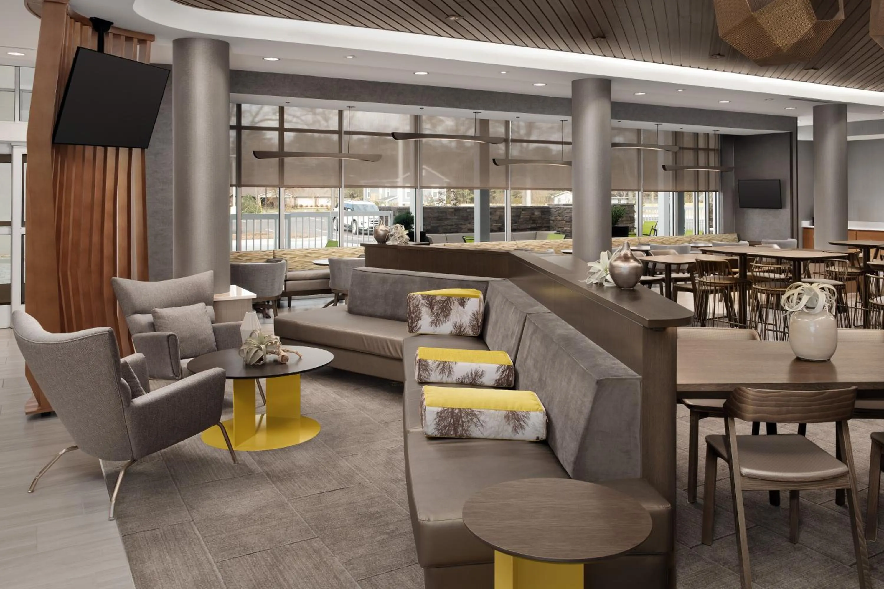 Living room in SpringHill Suites by Marriott Fayetteville I-95