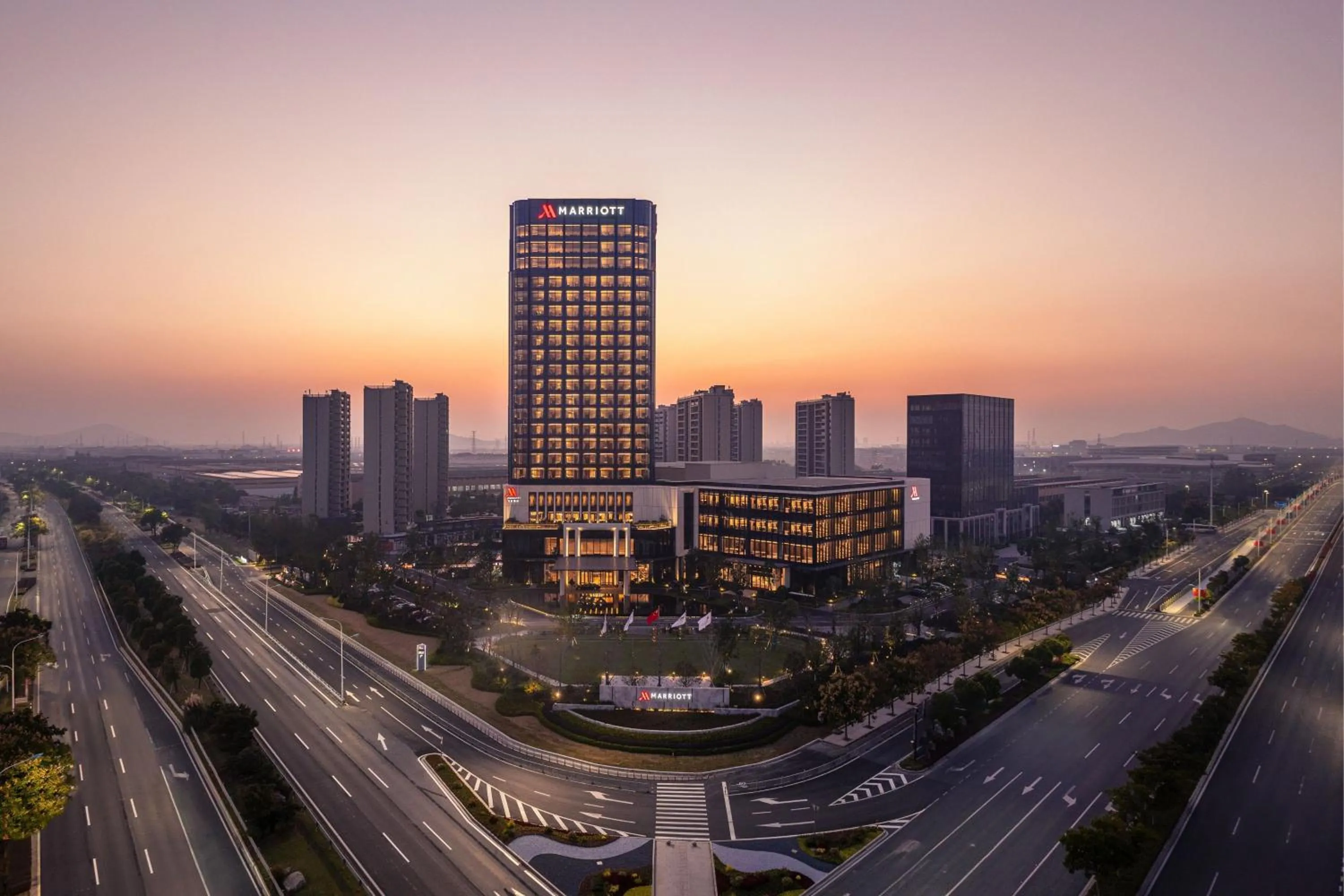 Property building in Shaoxing Marriott Hotel Shangyu