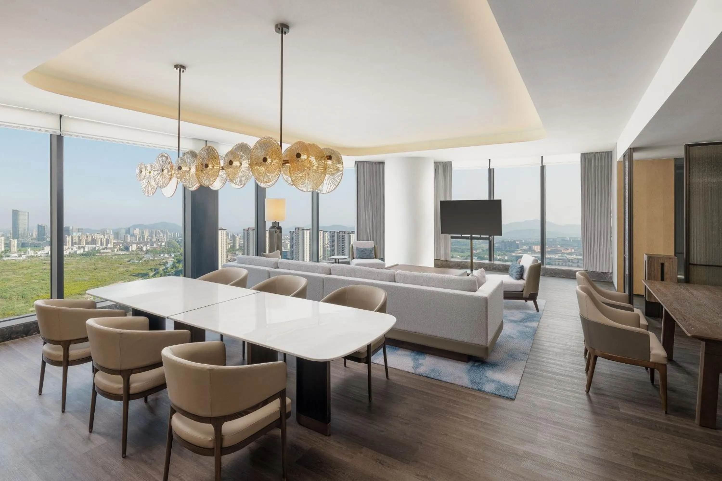 Photo of the whole room in Shaoxing Marriott Hotel Shangyu