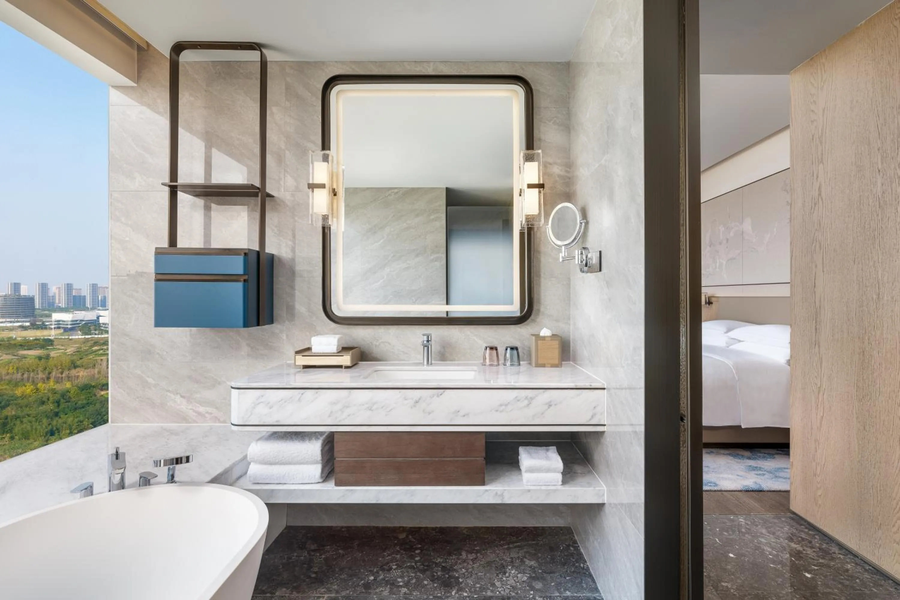 Toilet in Shaoxing Marriott Hotel Shangyu