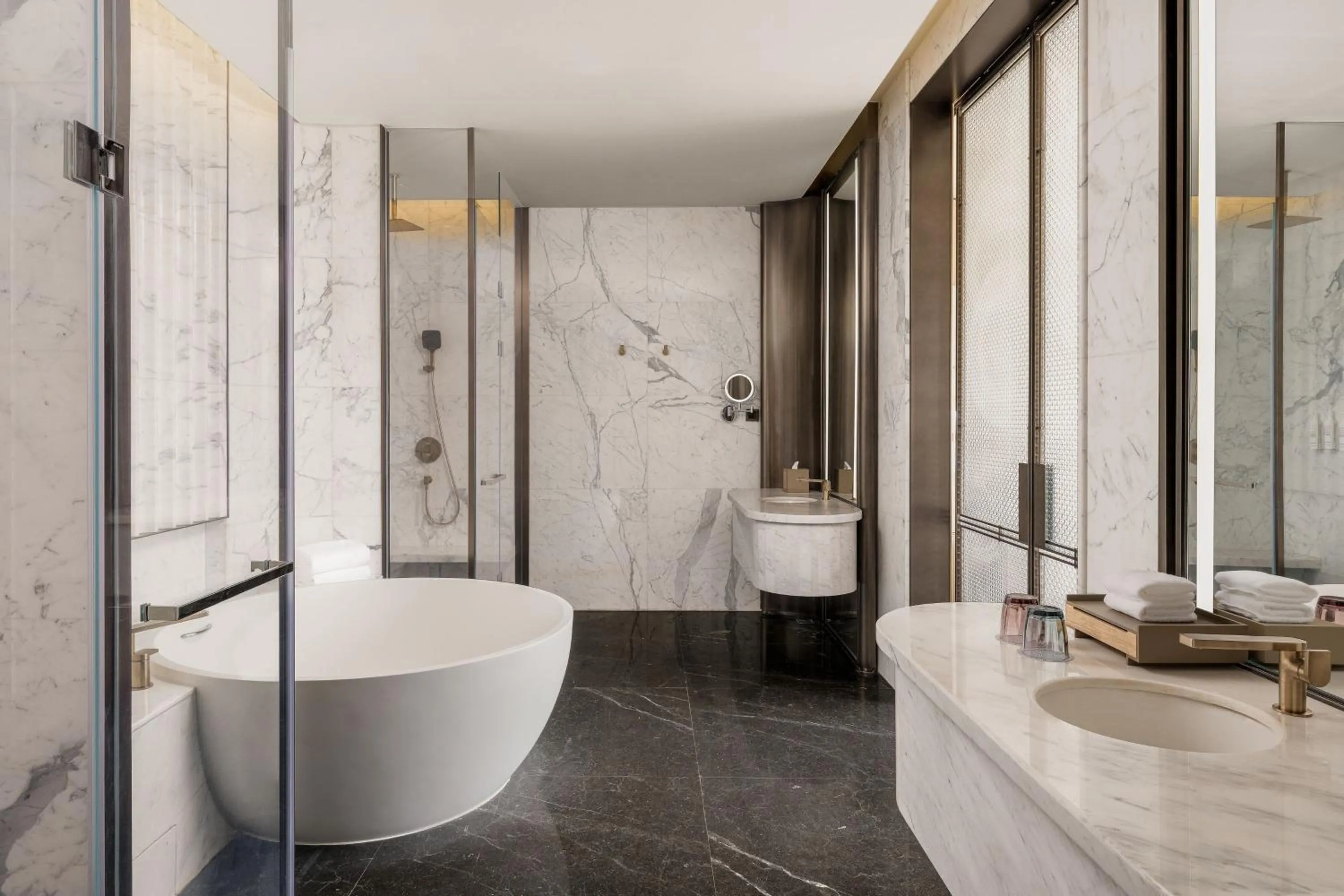 Bathroom in Shaoxing Marriott Hotel Shangyu