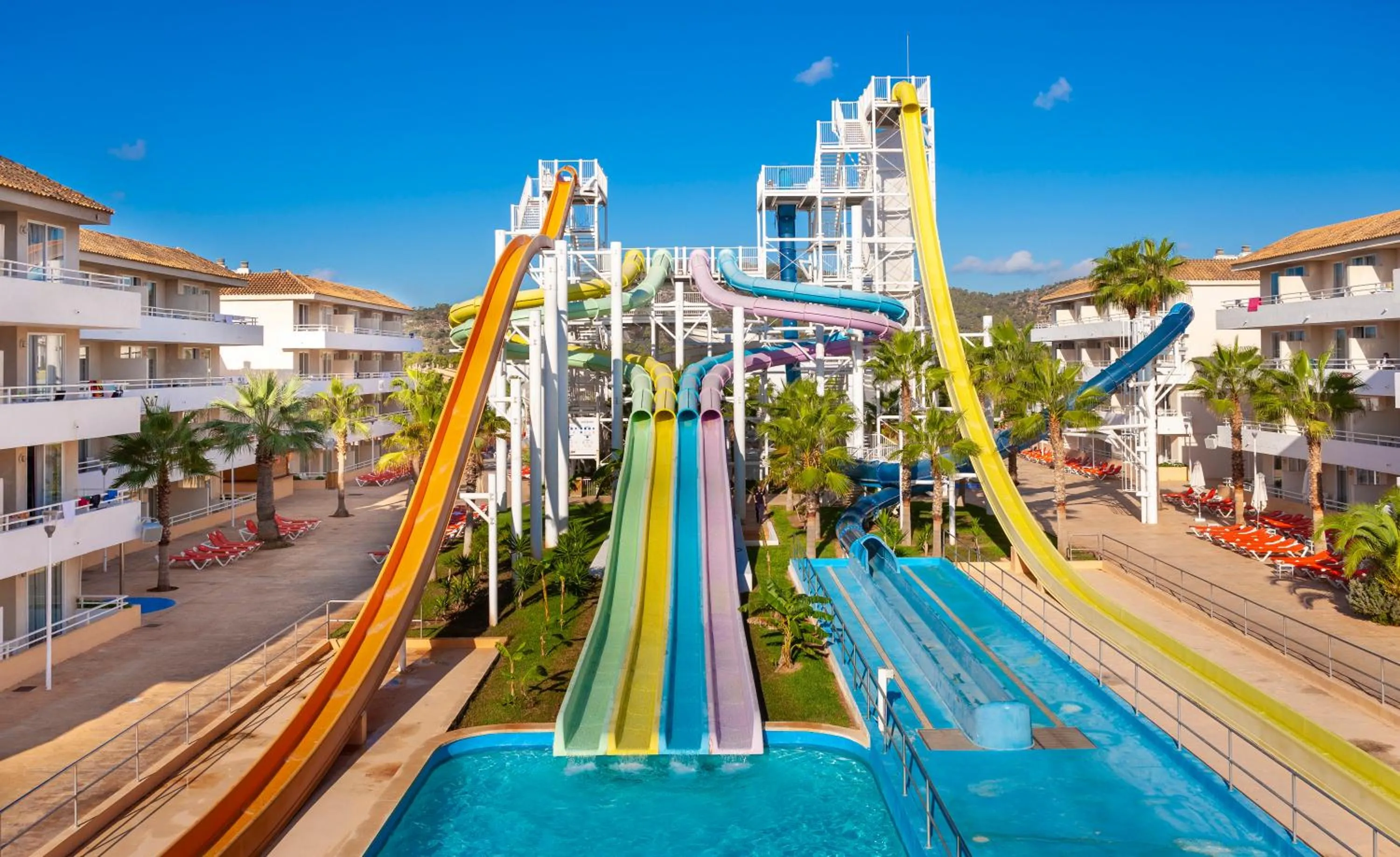 Aqua park in FERGUS Club Mallorca Waterpark