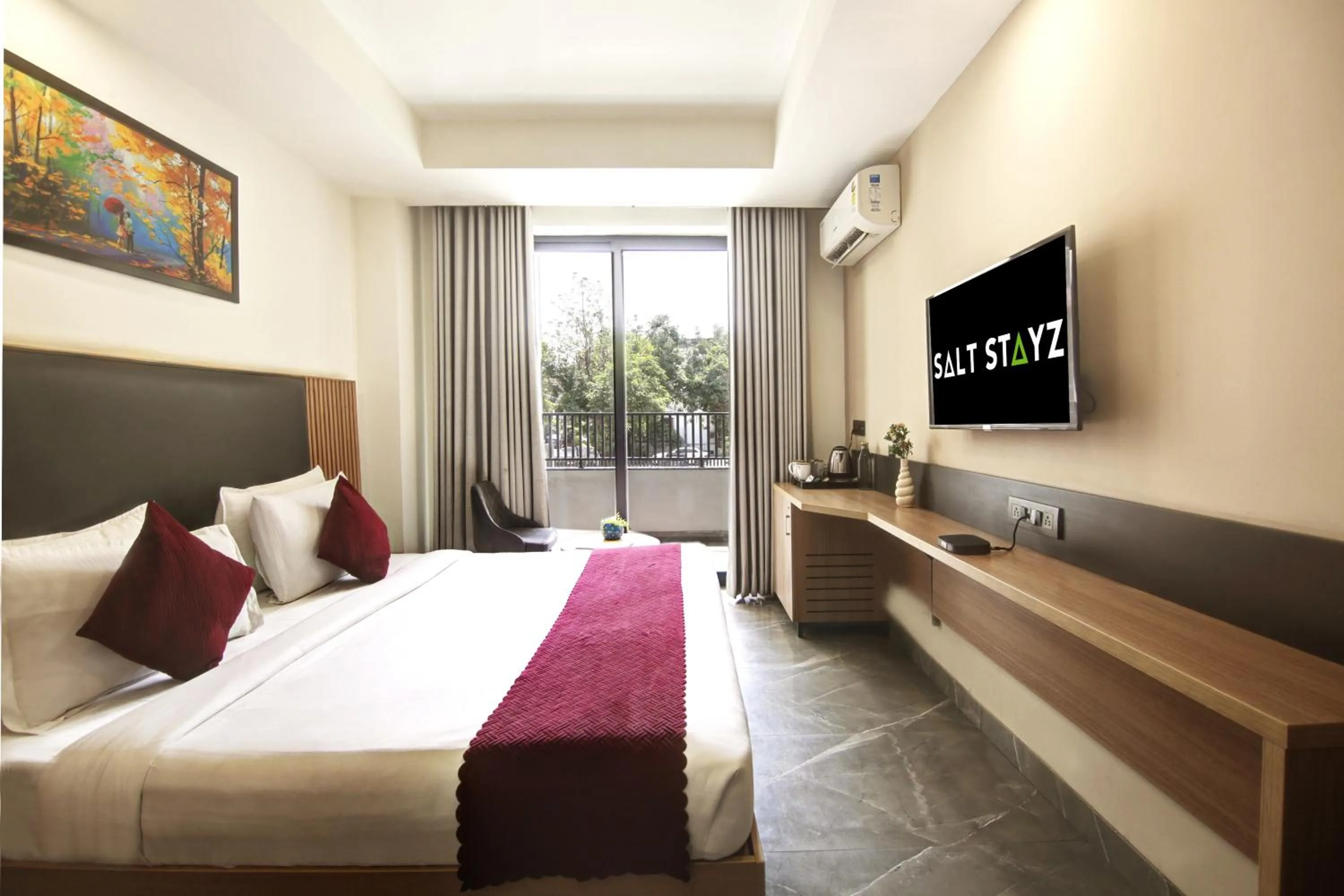 Bed in Saltstayz Premier - Cyber Hub