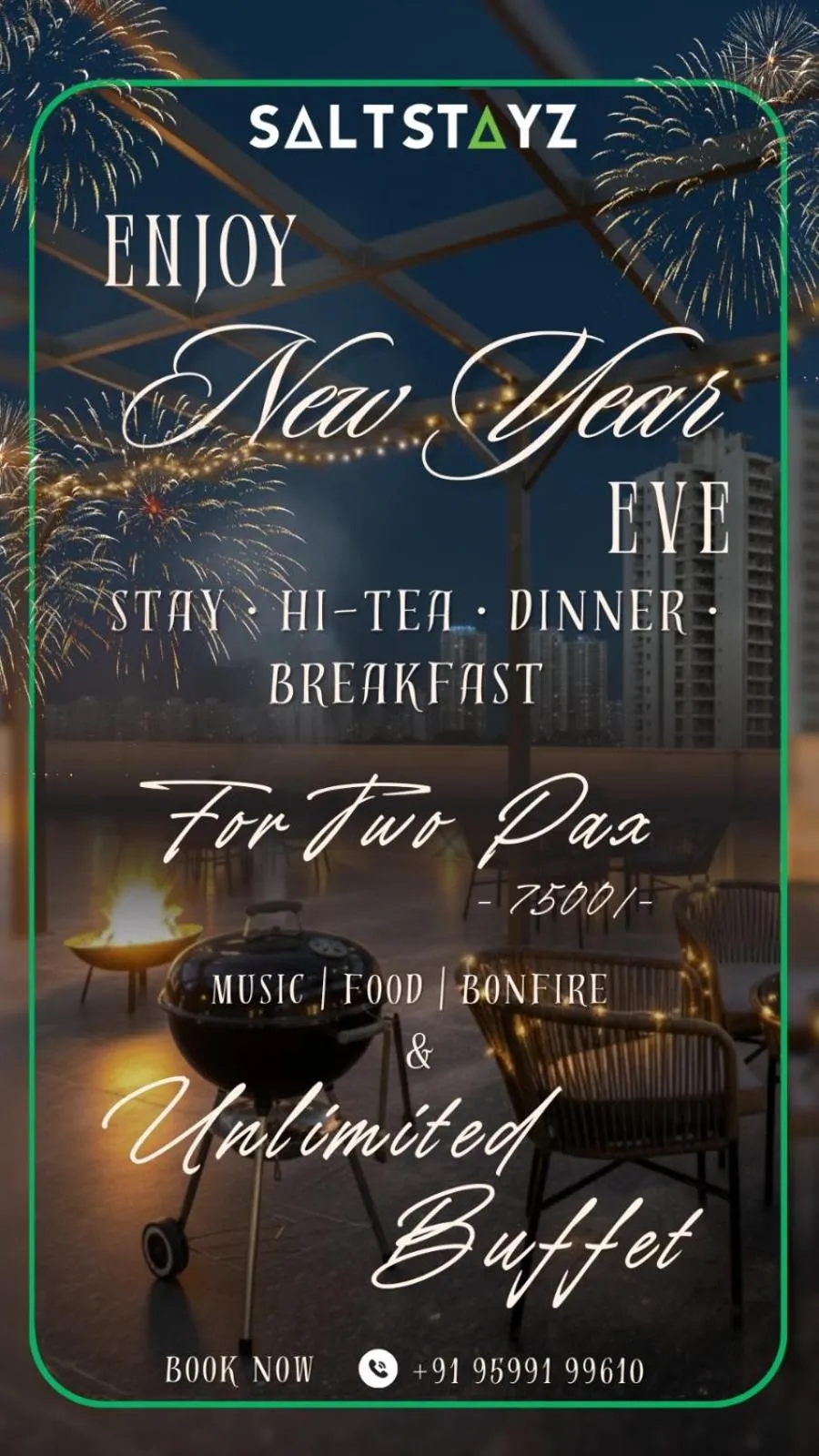 Property logo or sign in Saltstayz Premier - Cyber Hub