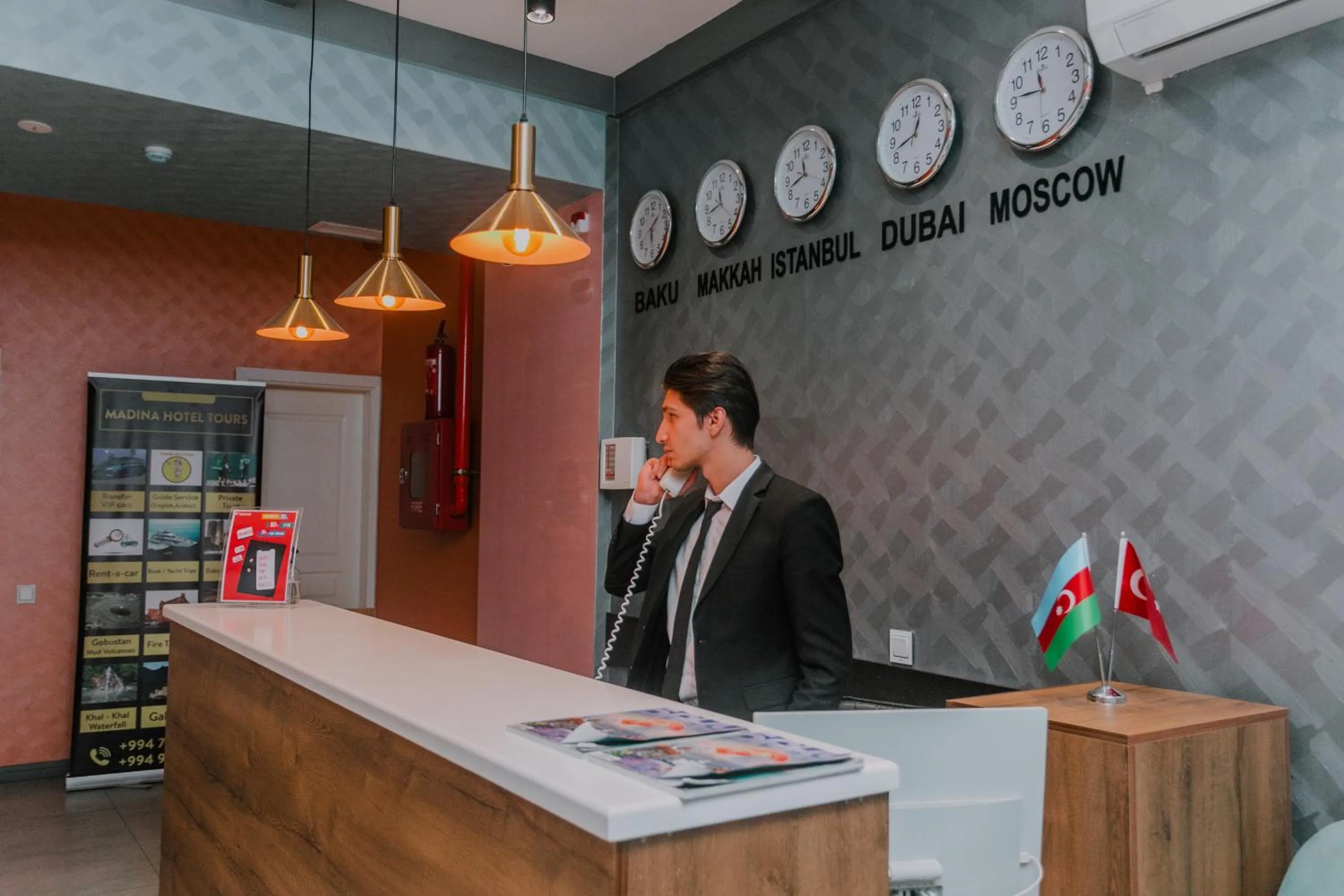 Staff in Madina-ZamZam Halal Hotels Group