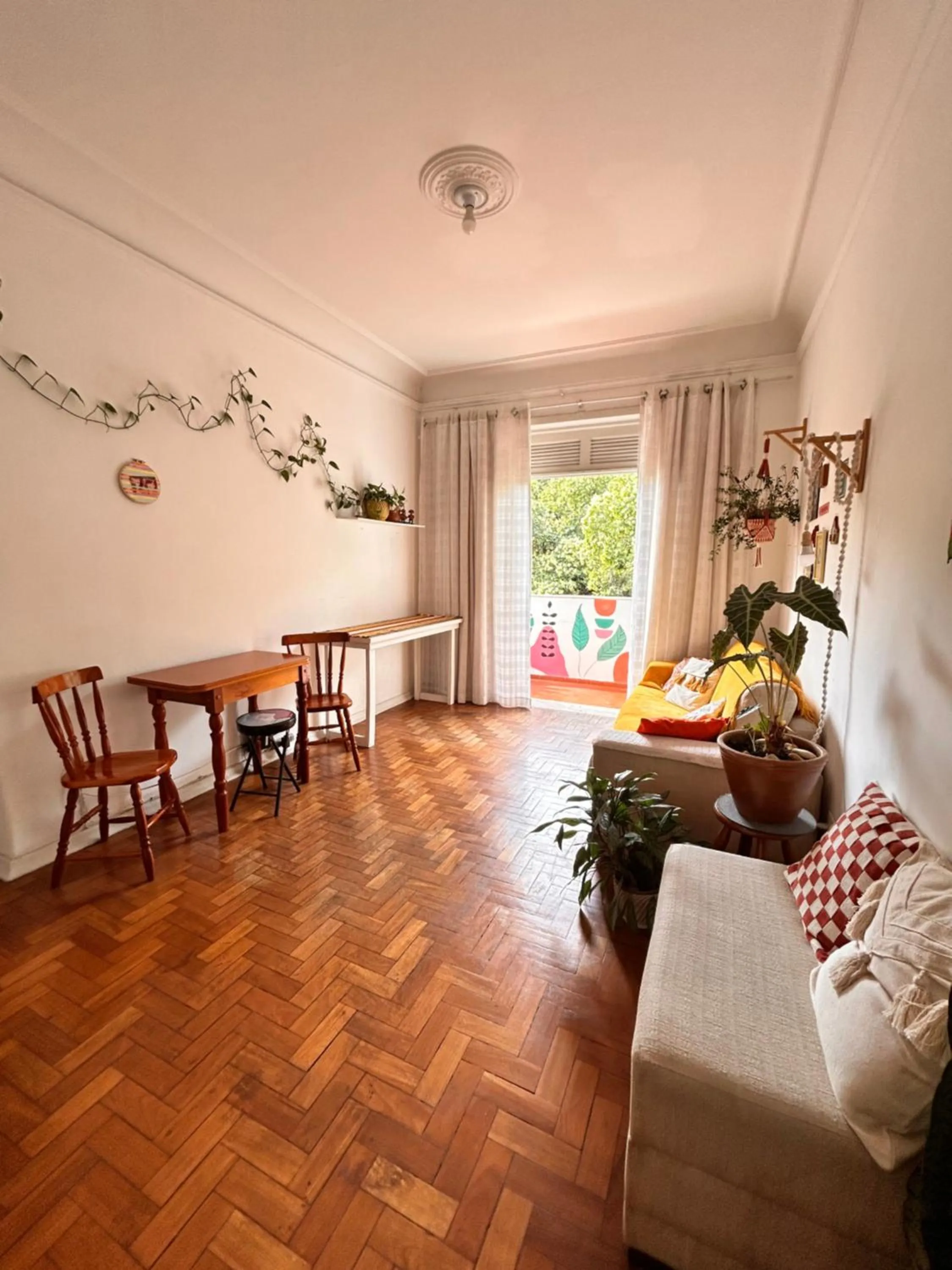 Living room in Apartamento aconchegante em Santa Teresa