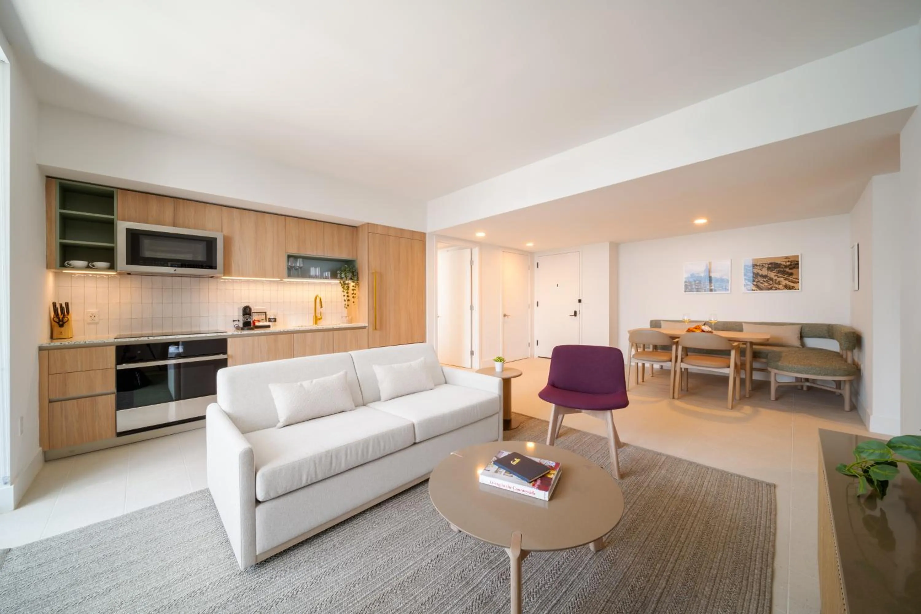 Living room in Gale Miami Hotel & Residences