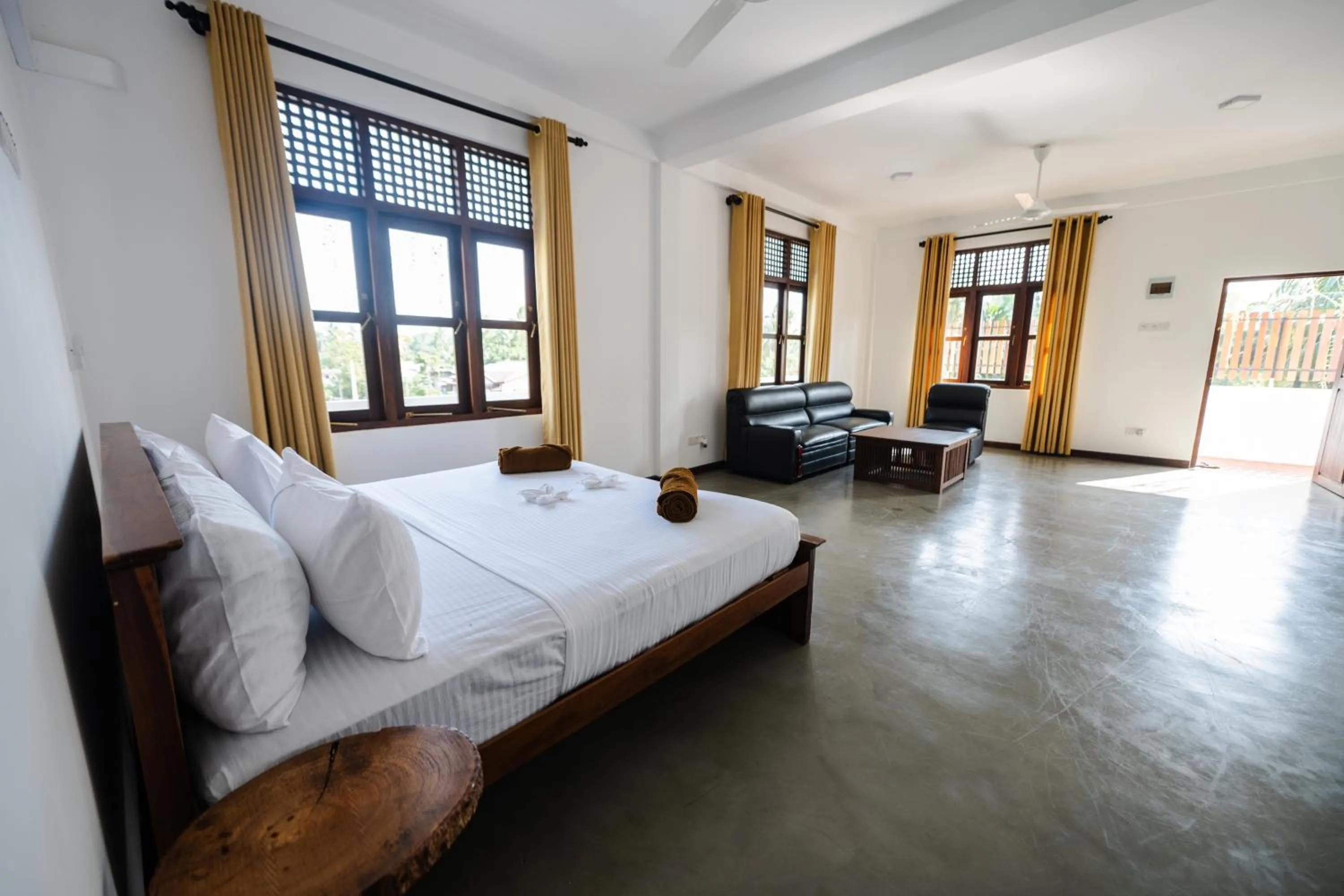 Bed in Sky House Ahangama