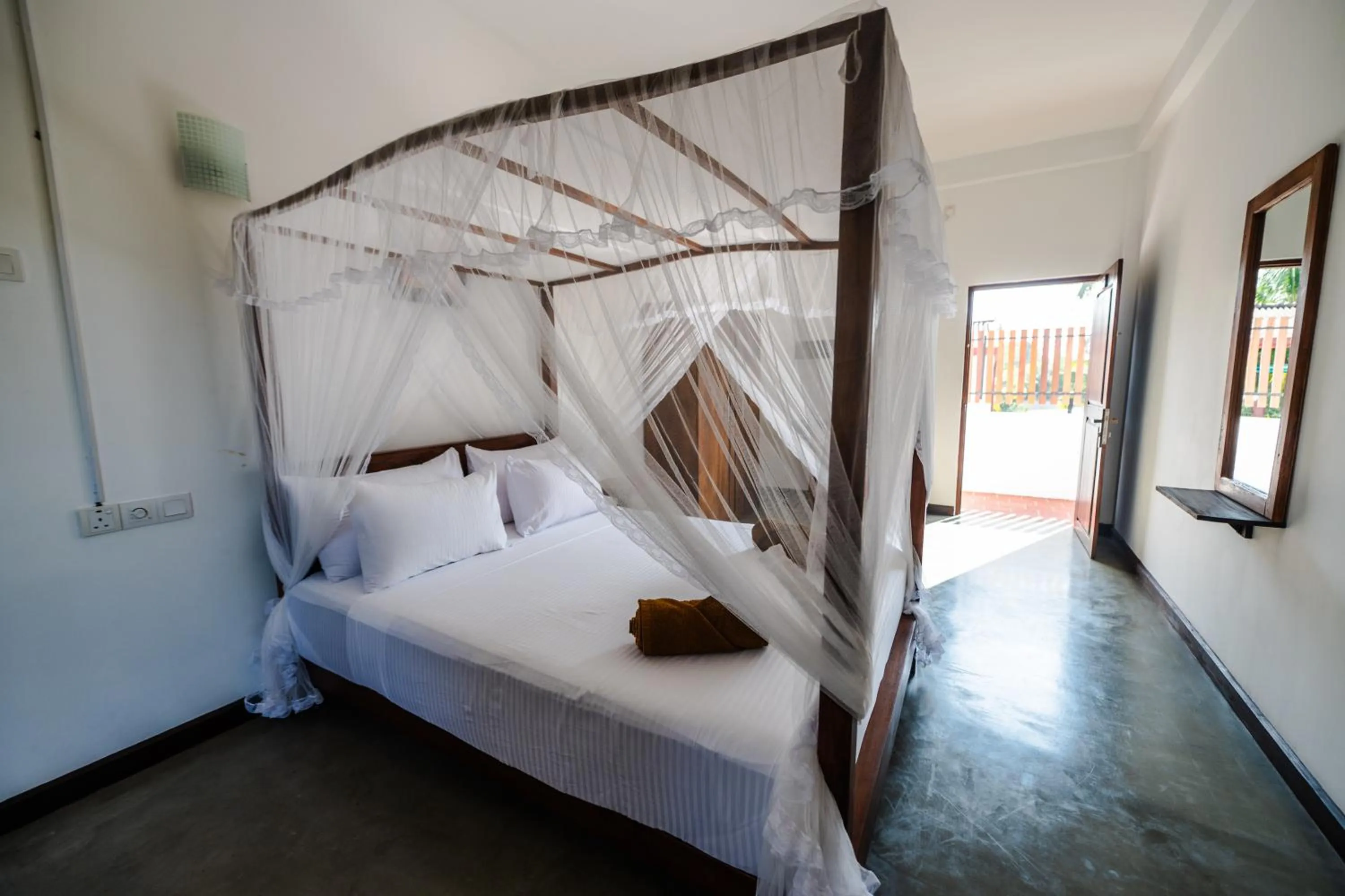 Bedroom, Bed in Sky House Ahangama