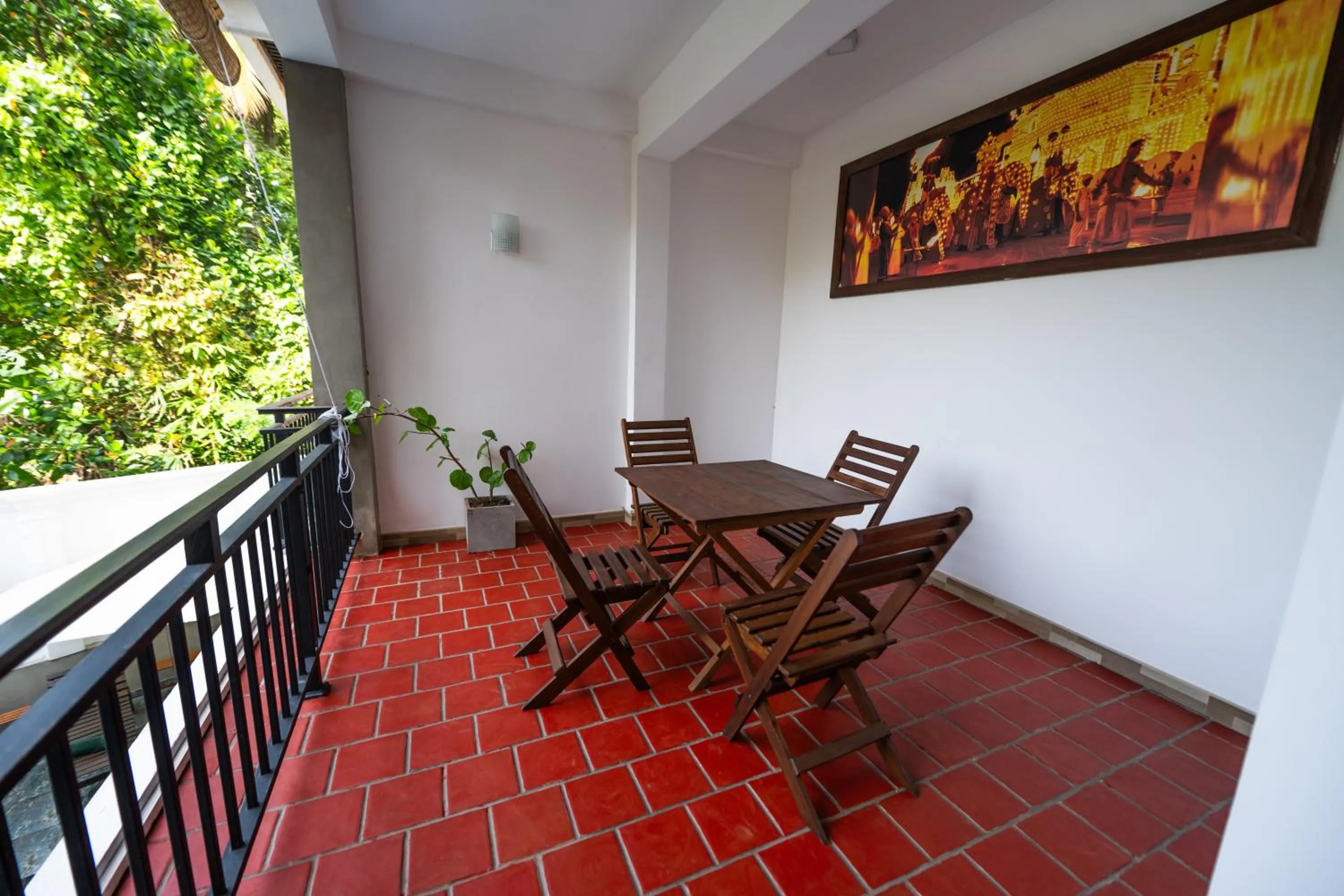 Seating area in Sky House Ahangama