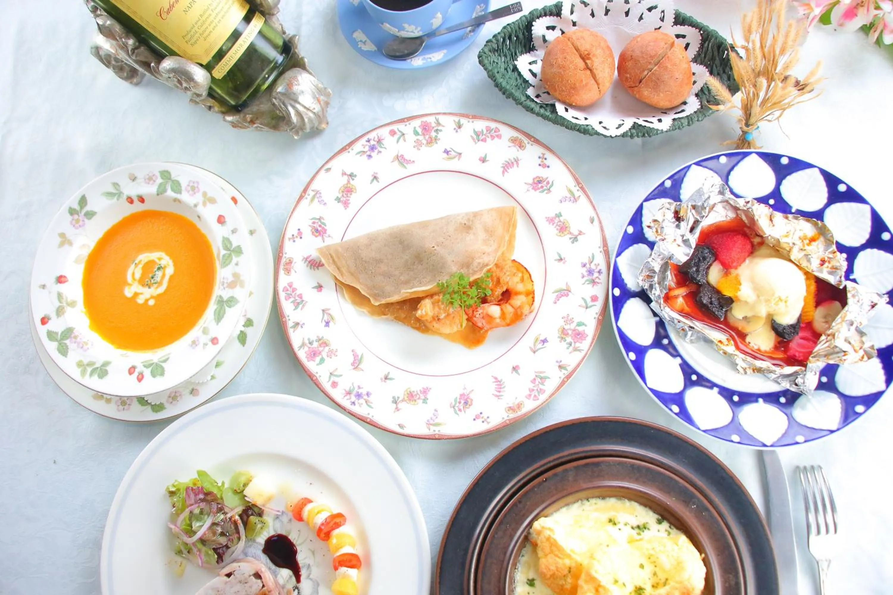 Dinner in Auberge Koyama