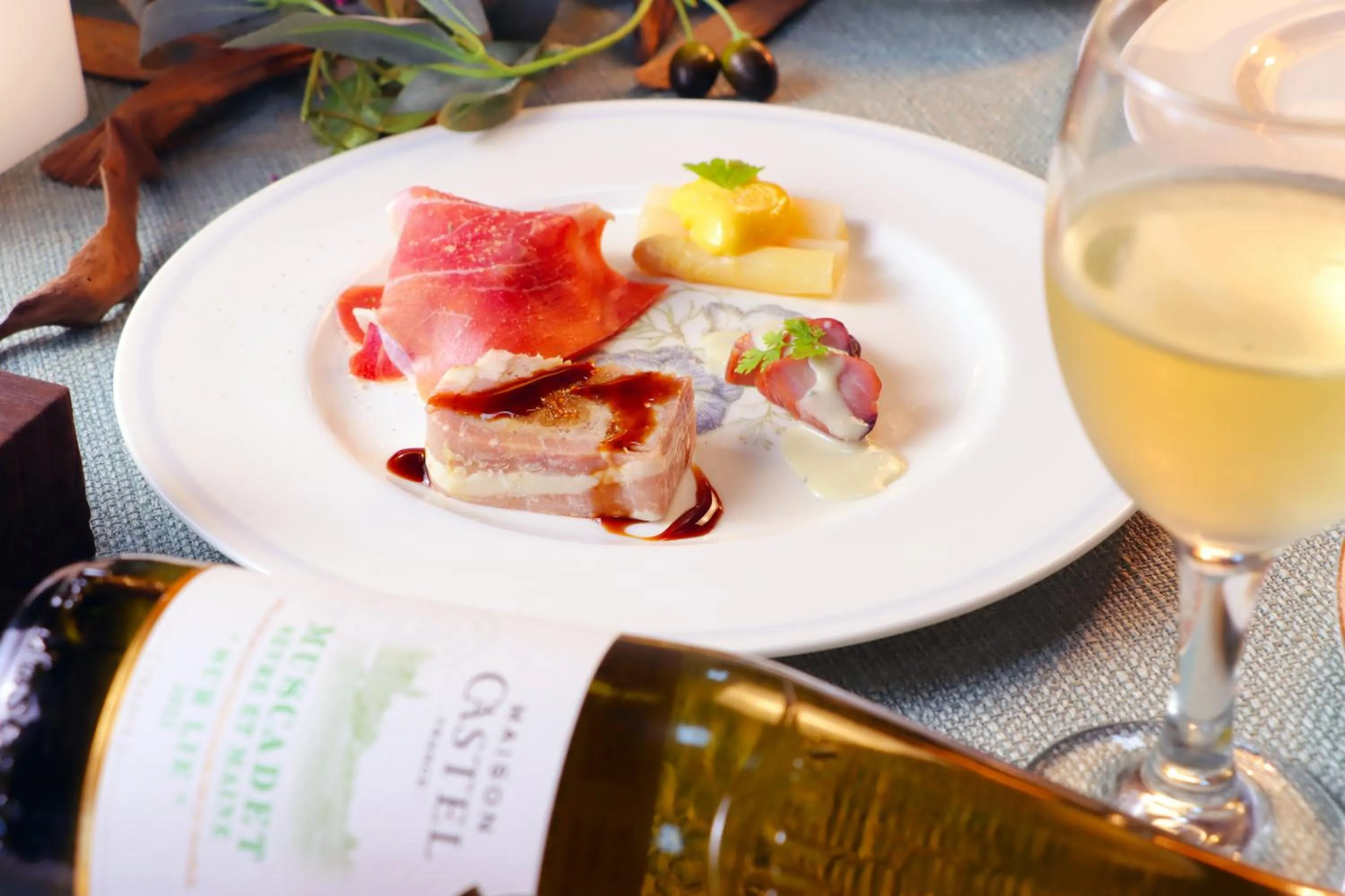 Dinner in Auberge Koyama