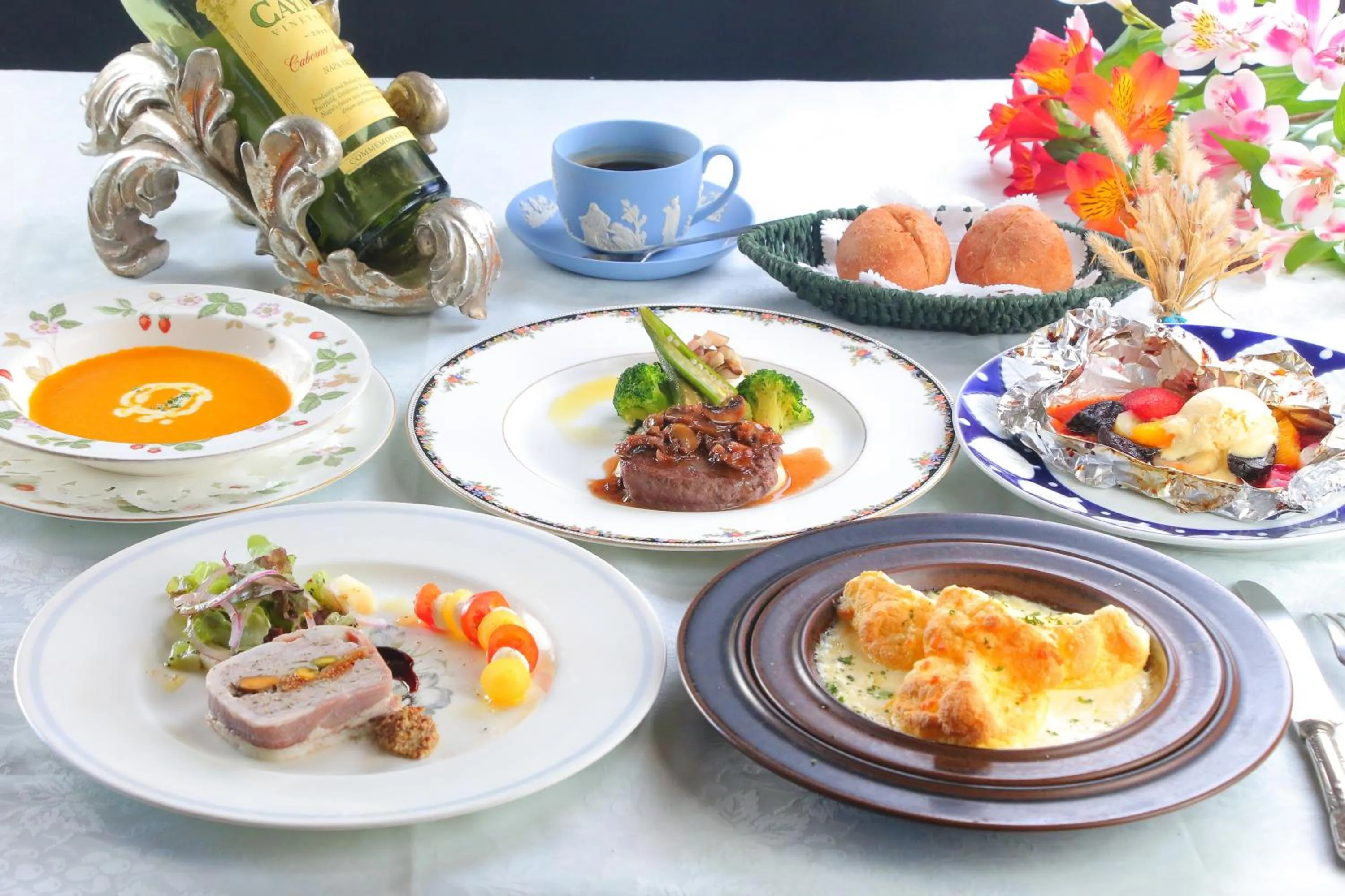 Dinner in Auberge Koyama